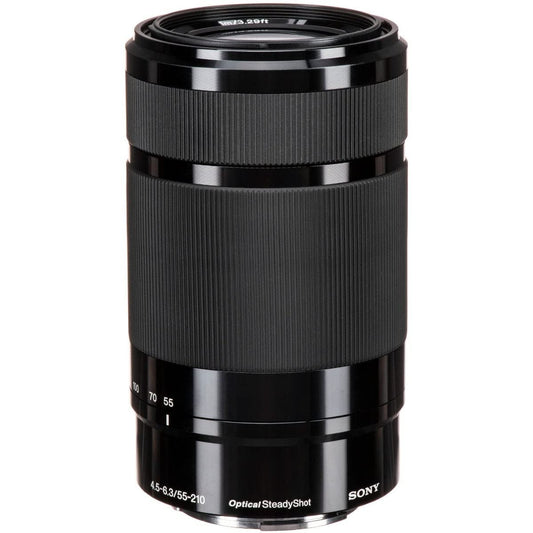 Sony SEL55210 – 55–210mm F4.5–6.3 OSS Zoom Lens (APS-C, Telephoto lens with image stabilization, E-Mount, ideal for travel, nature & sports, compatible with ZV-E10, A6400 & A6700, black)
