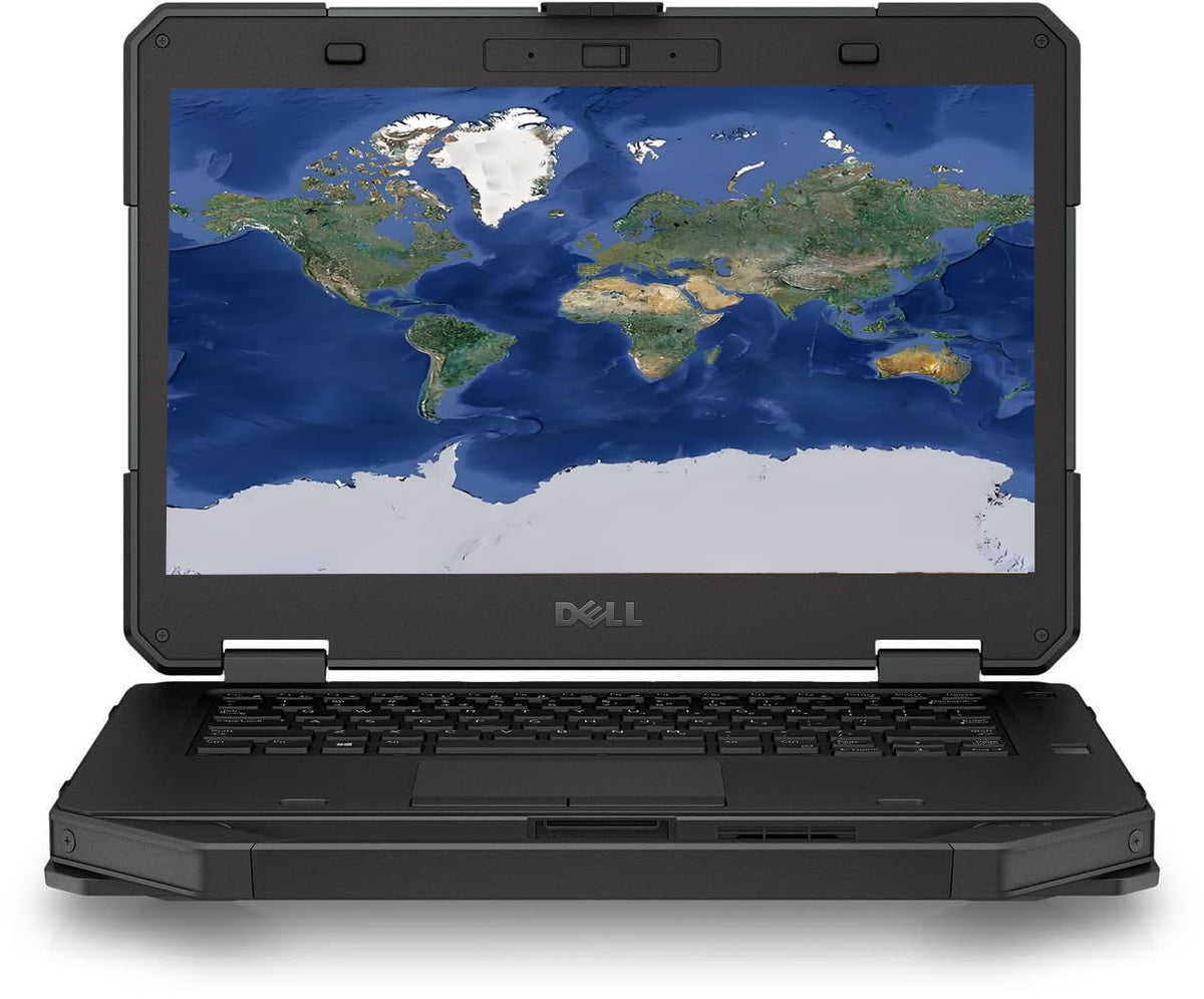DELL Latitude 5414 Rugged Business Laptop, 14 inches (1366x768), Intel Core i5-6300U, 16 GB RAM, 256 GB SSD, QWERTY keyboard, Windows 11 Pro (Refurbished)