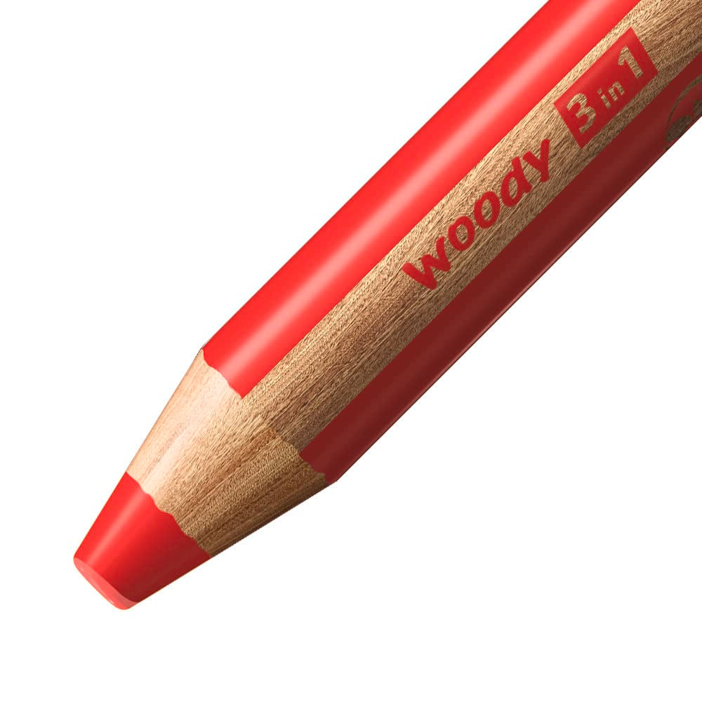 STABILO - colored pencil, watercolor & wax crayon - woody 3 in 1 - UK/880-30
