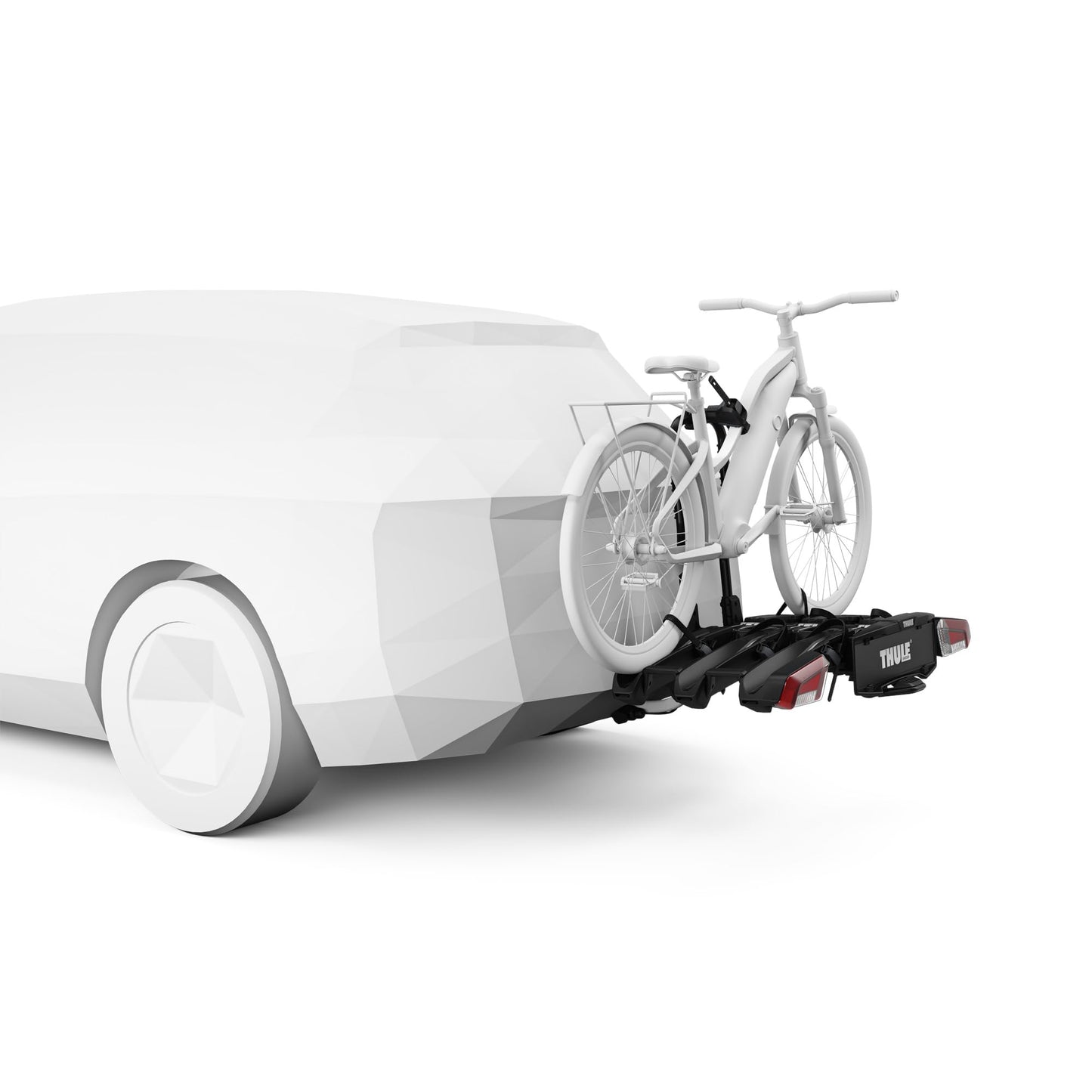 Thule Easyfold 3 Platform Towbar Bike Rack Black, 3(4) Bikes - 945100