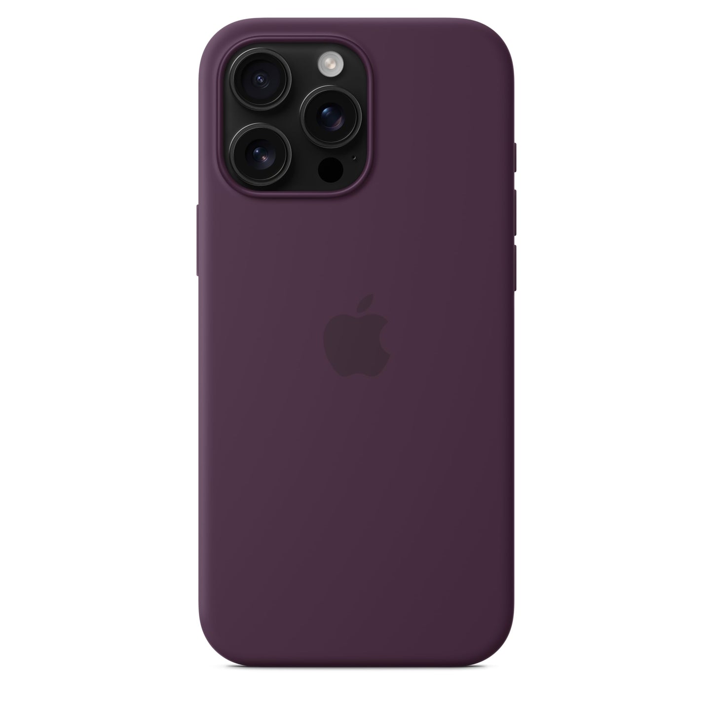 Apple iPhone 16 Pro Max Silicone Case with MagSafe - Plum  - MYYW3ZM/A