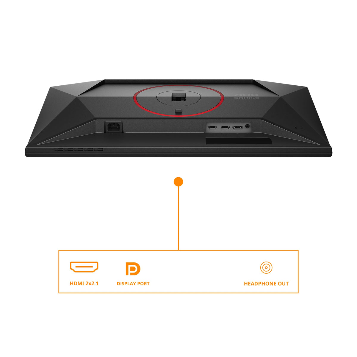 AOC Q25G4SR Monitor de gaming de 25 inch WQHD, 300Hz, panou Fast IPS, 1ms GtG, HDR400, compatibil G-Sync, ajustare pe înălțime, difuzoare, (2560x1440 HDMI 2X 2.1 DP 1x 1.4) negru