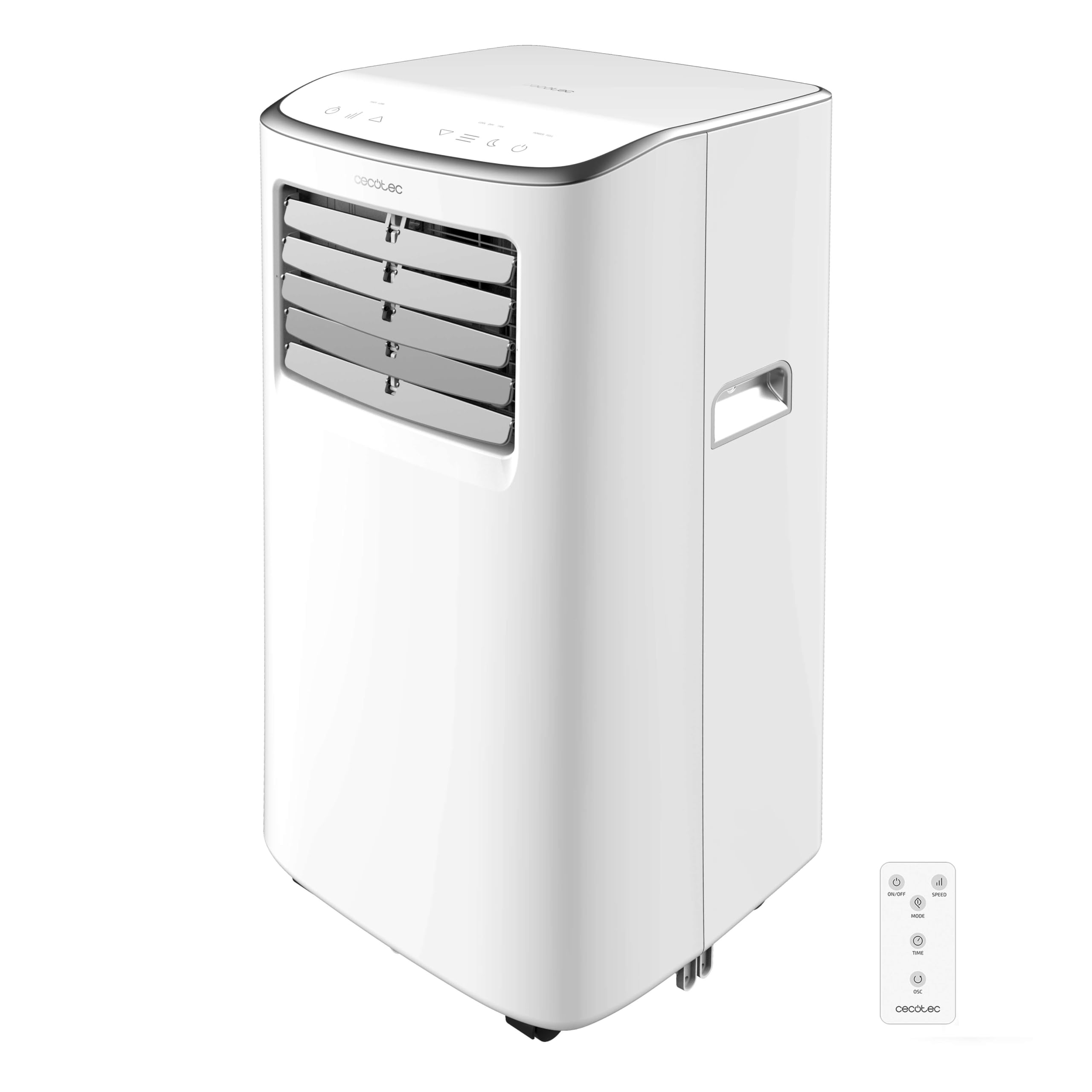 Cecotec portable air conditioner connected to remote control and WiFi Forceclima 7500. 7000 BTU, touch control and LED screen, timer, coverage of up to 20 m2 - 08172