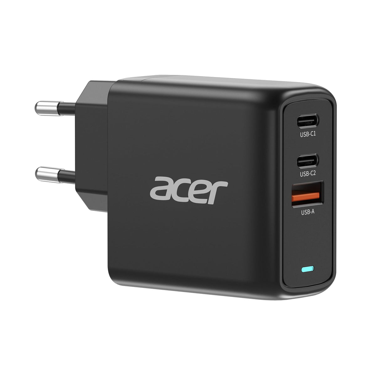 Încărcător Acer USB-C 67W 3 Port GaN, Încărcător pentru laptop, Alimentator GaN
