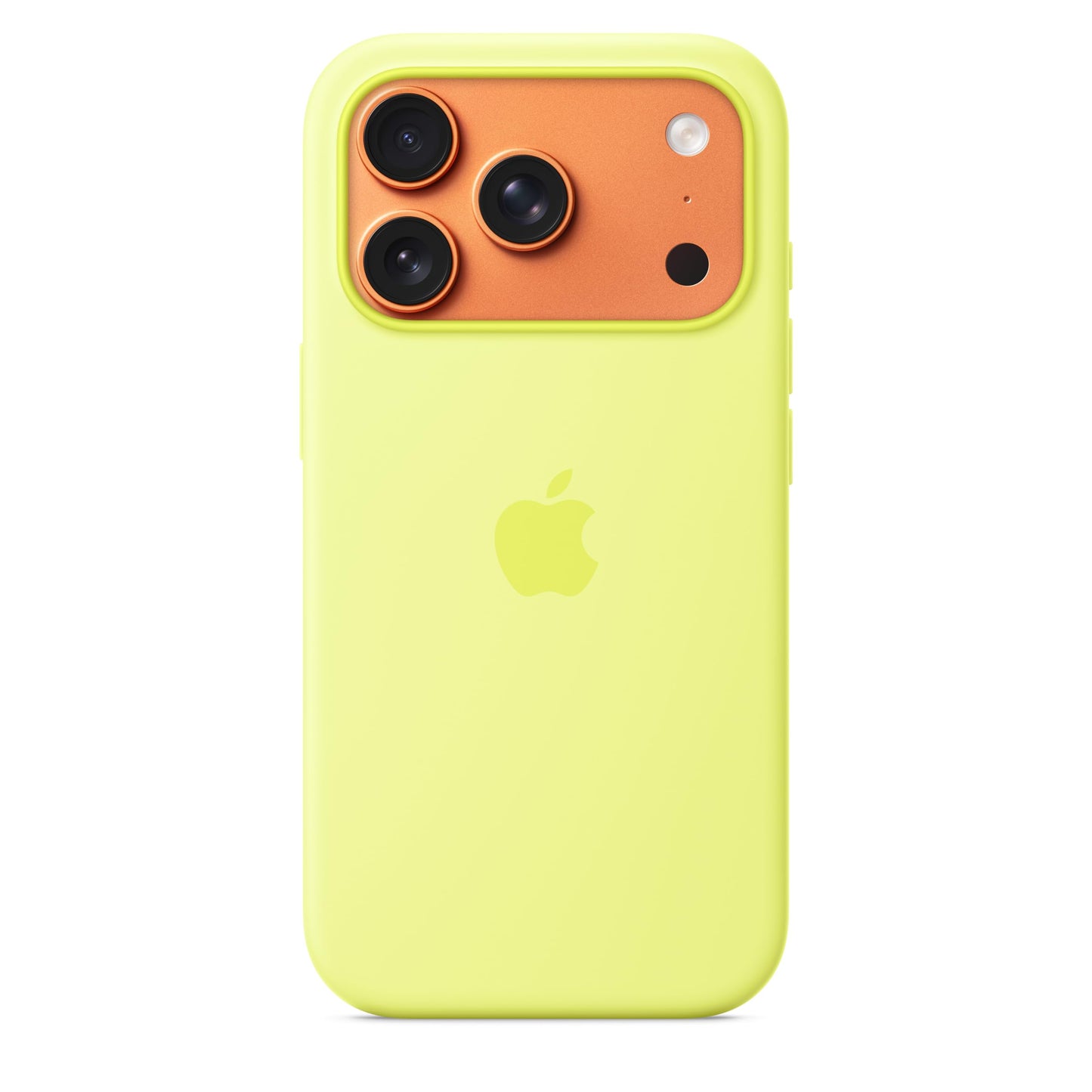 Apple iPhone 17 Pro Silicone Case with MagSafe - Neon Yellow  - MGFF4ZM/A