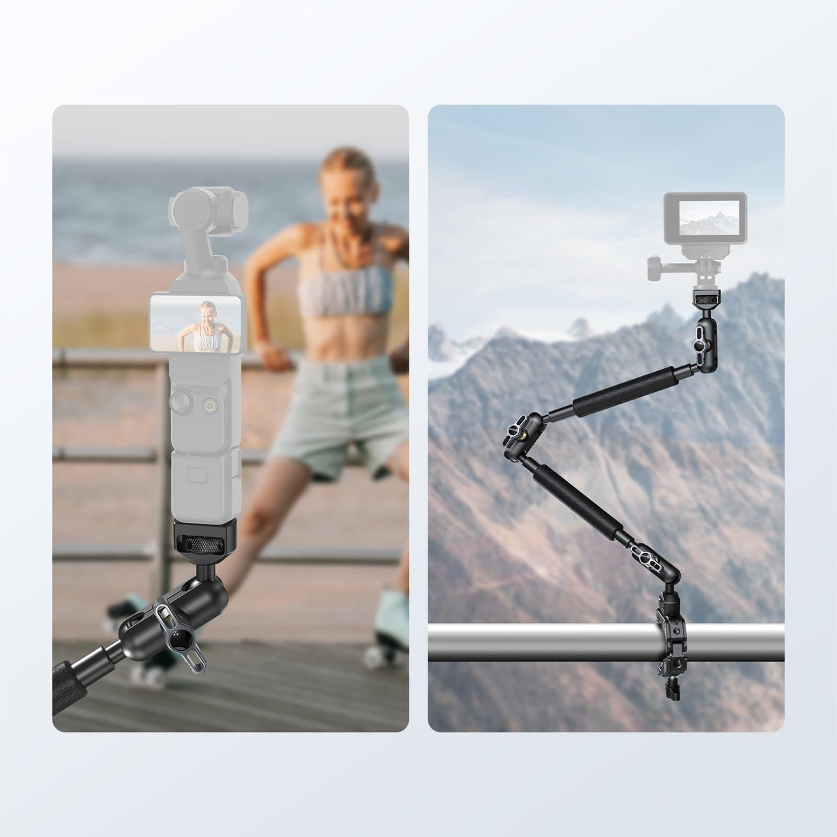 NEEWER 22" Magic Arm with Table C Clamp, Overhead Camera Mount, UA057