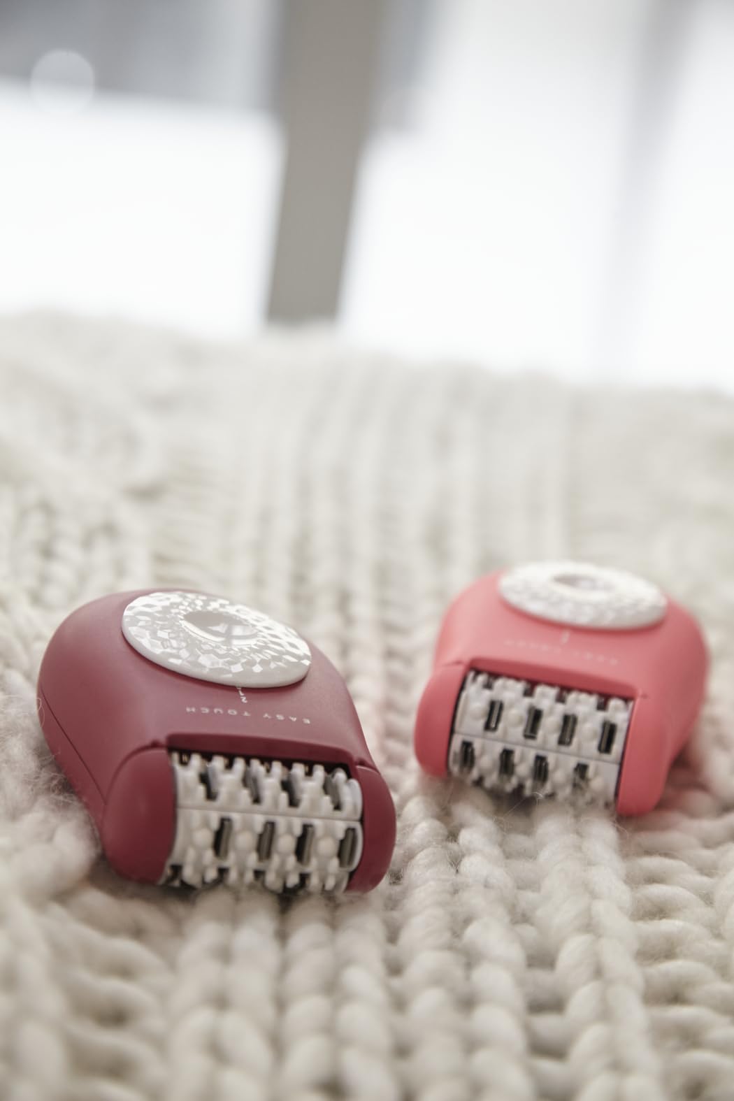 Rowenta Easy Touch EP1110F0 - Epilator electric, roz pastel/alb