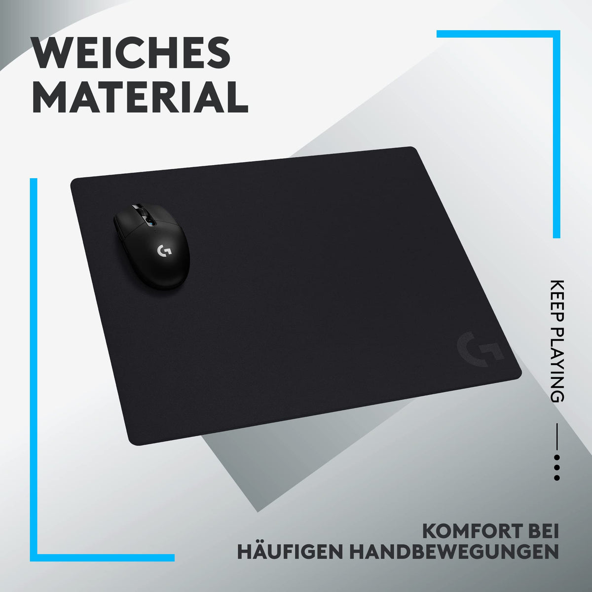 Logitech G G740 Mousepad de gaming gros de 5 mm - 01-000002926907