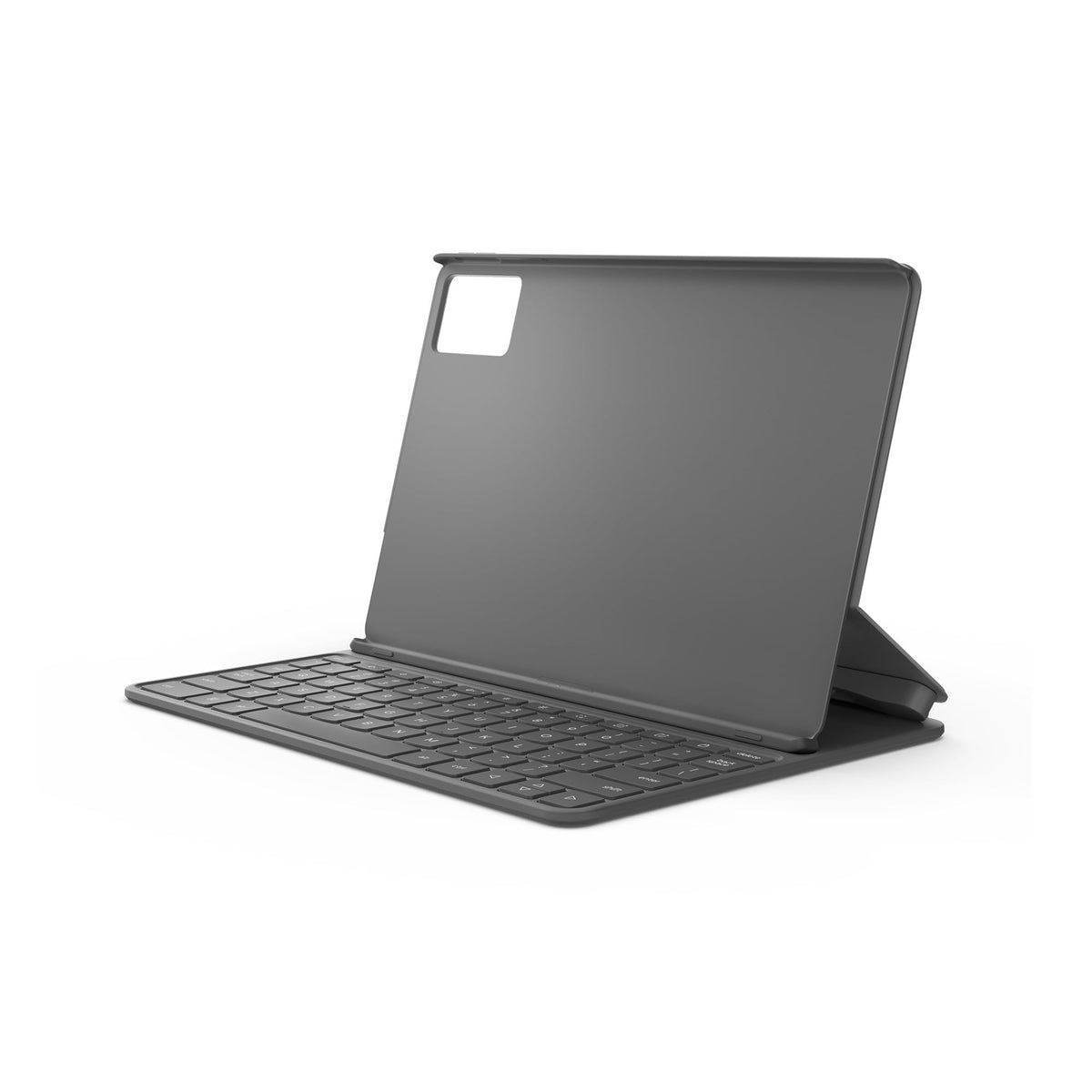 Lenovo Pogo-in Folio Keyboard, Folio keyboard for Lenovo IdeaTab with 3-pin instant connection, integrated stand, pen holder, intuitive layout, all-around protection - Gray - ZG38C07076