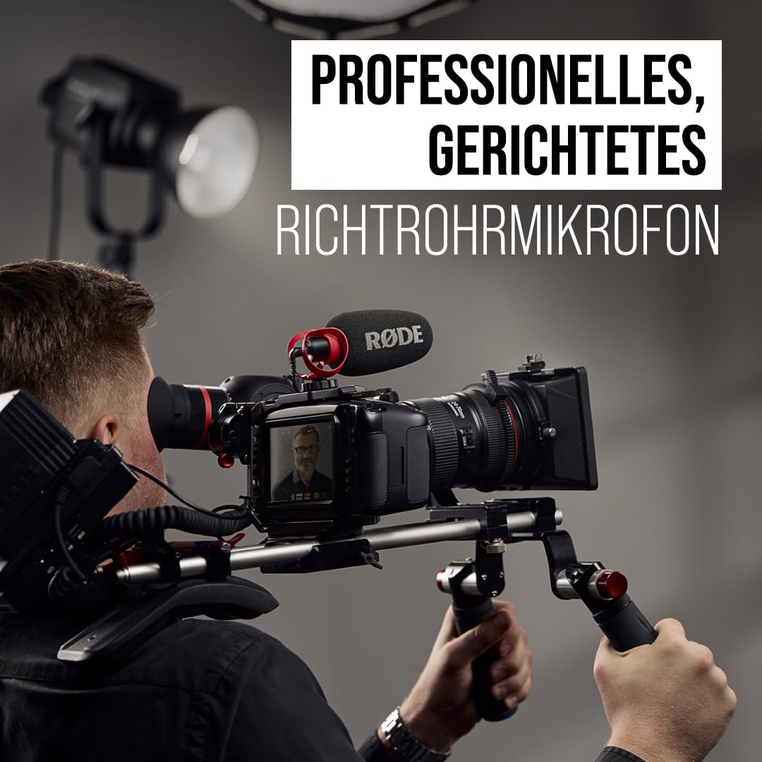 RØDE VideoMicro II – Ultra-compact shotgun microphone for camera or mobile device, with XLR