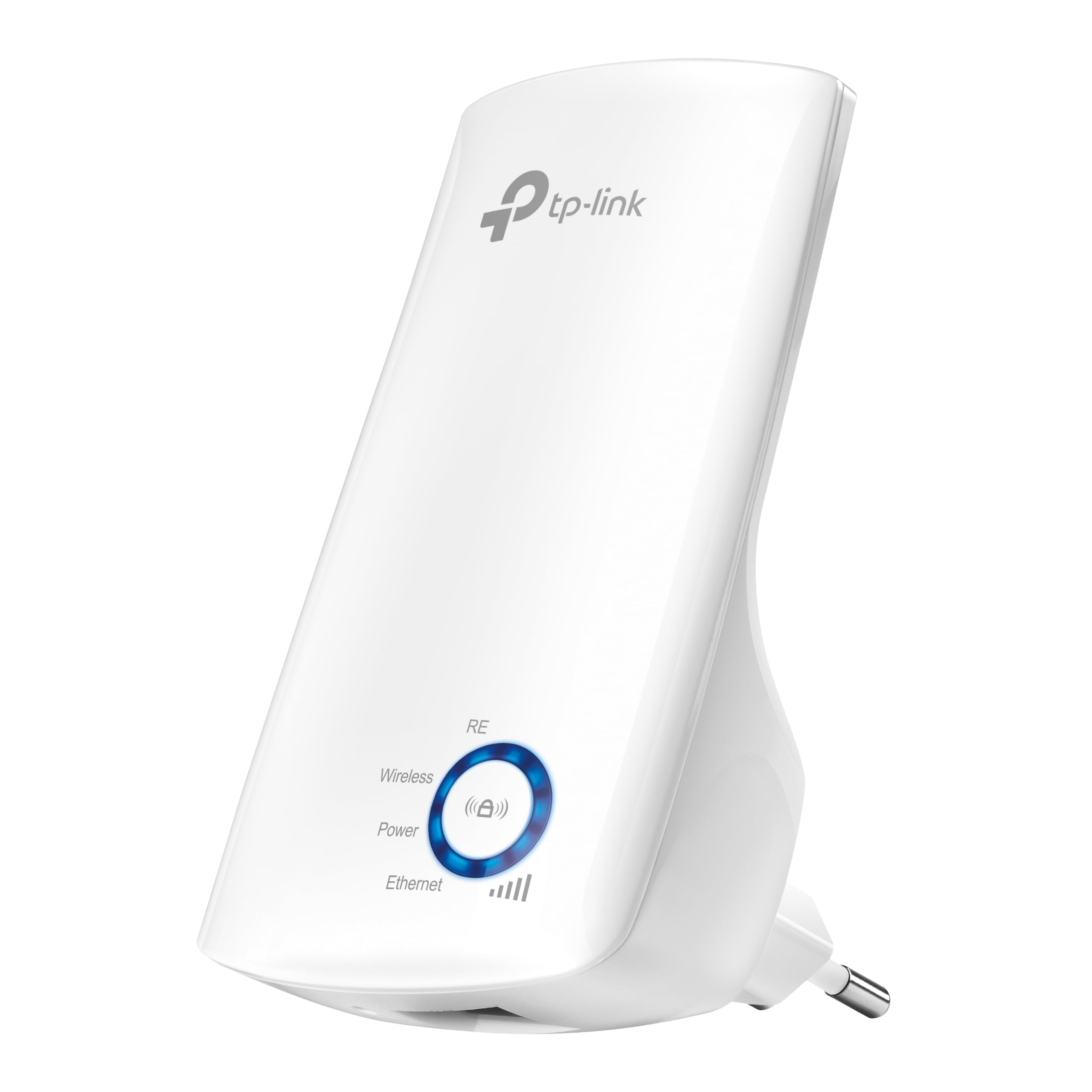 TP-Link TL-WA850RE WLAN amplifier repeater (300 Mbit/s, WLAN amplifier, app control, Ethernet port, WPS, AP mode, LED can be switched off, compatible with all WLAN devices) white