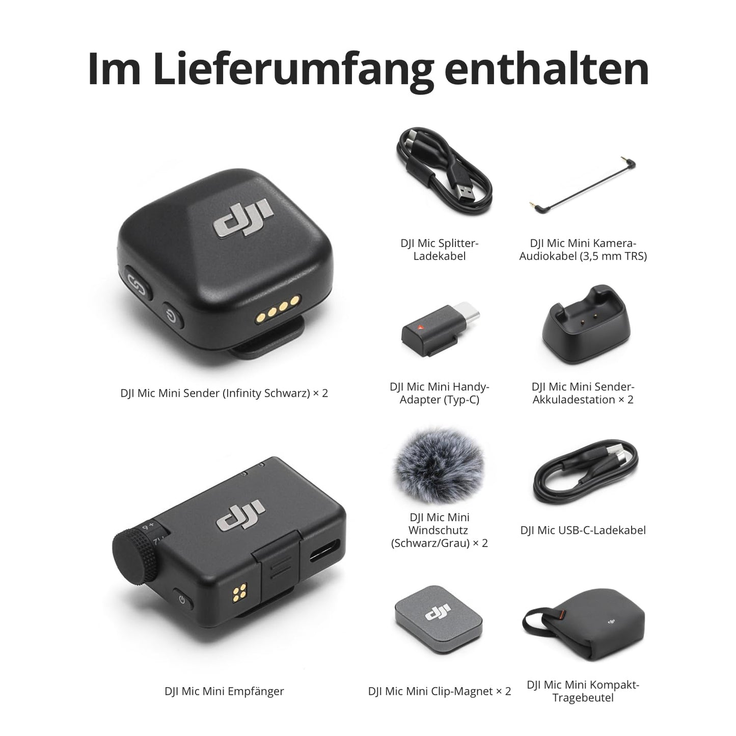 DJI Mic Mini (2 TX + 1 RX) (6937224131392)