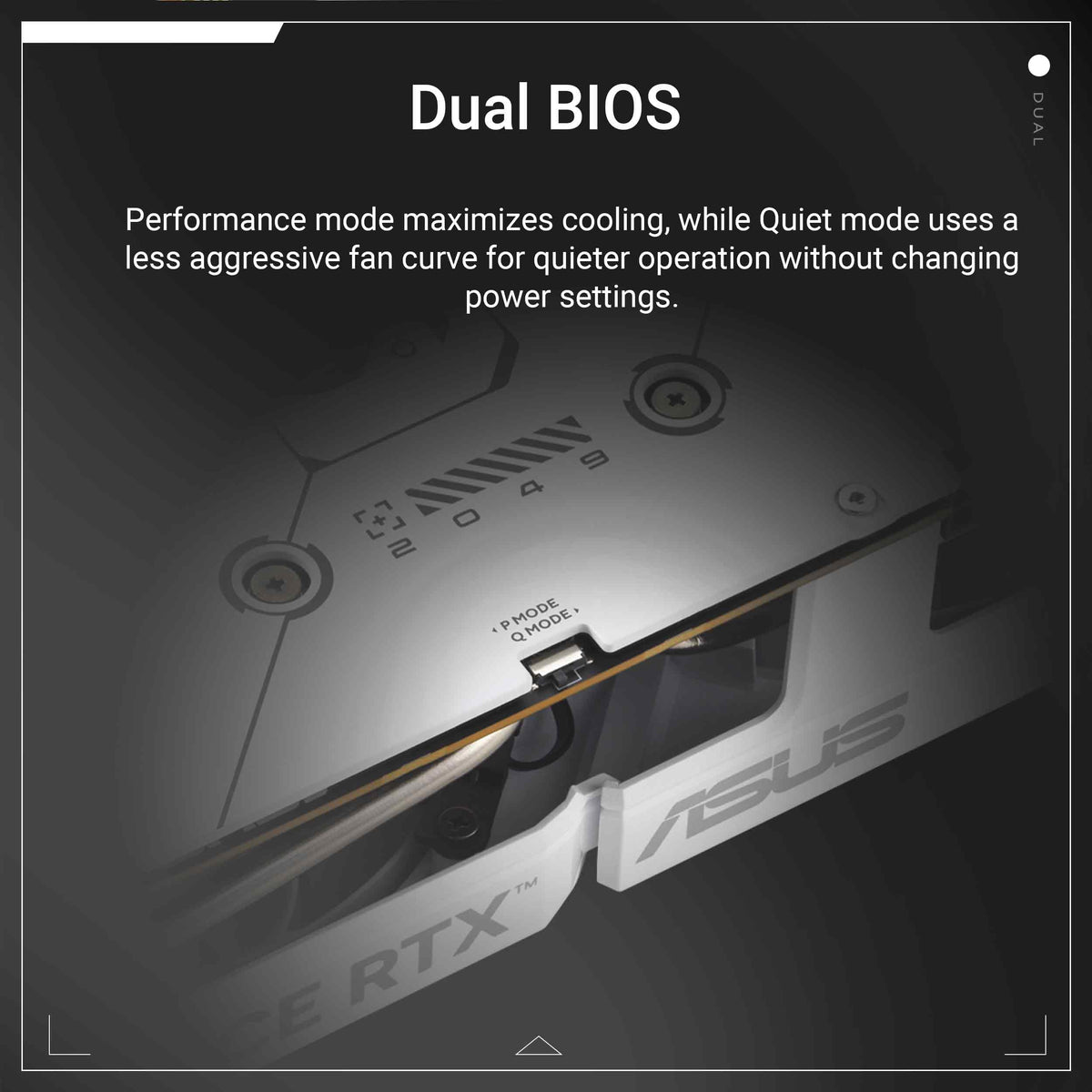 Grafică pentru jocuri ASUS Dual GeForce RTX 5060 8GB GDDR7 White OC Edition - 90YV0N15-M0NA00