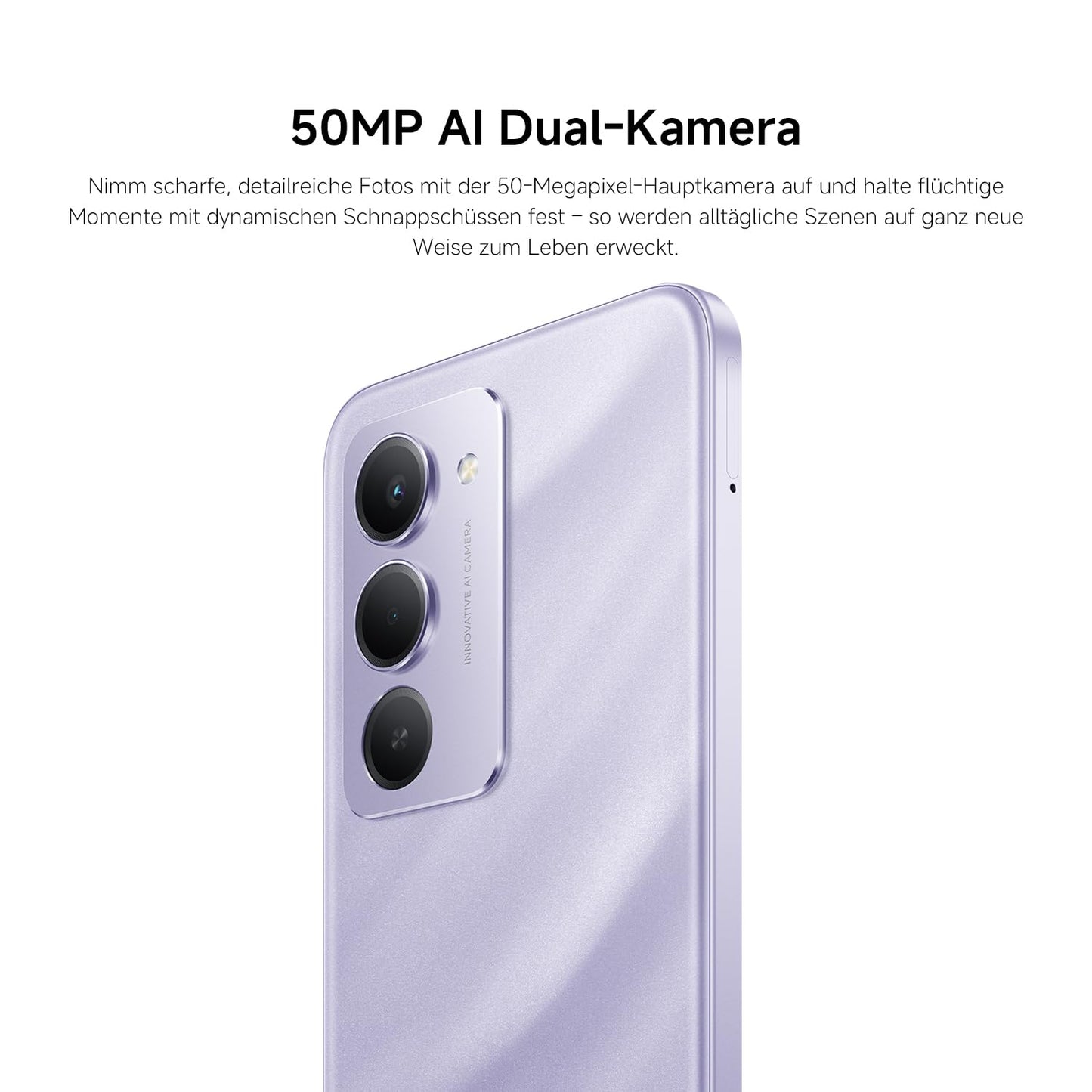 XIAOMI Redmi 15, smartphone 6+128GB, mobile phone with Android, 6.9" FHD+ 144Hz DotDisplay, Snapdragon 685, 50MP AI dual camera, 7000mAh battery, Midnight Black - MZB0MFXEU