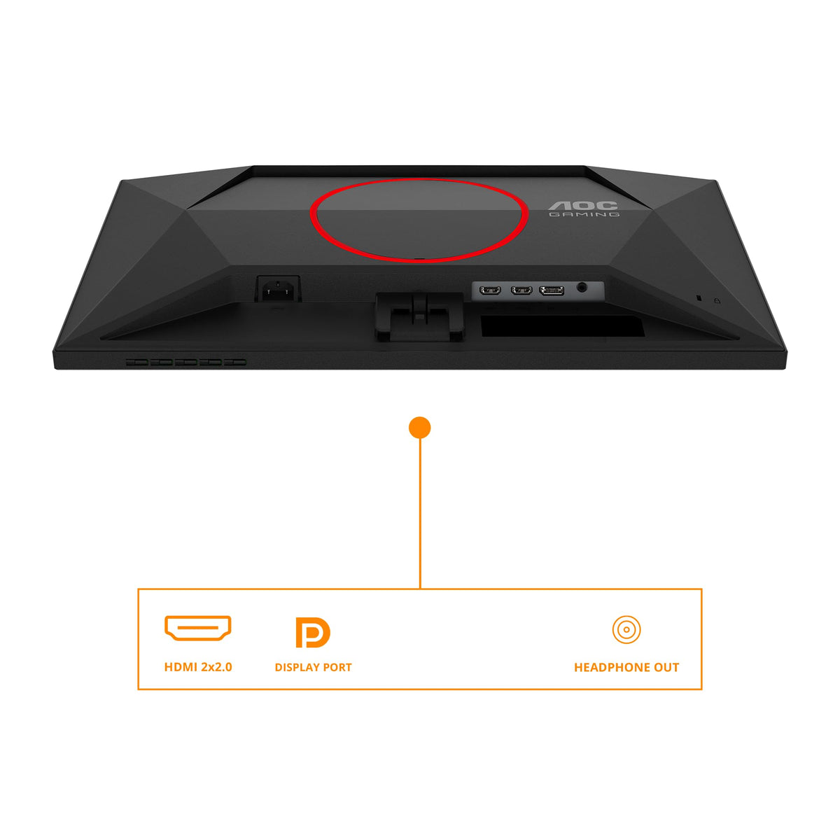 AOC 25G4SRE Monitor de Gaming FHD de 25 inch, 310Hz, Panou Fast IPS, 1ms GtG, HDR400, Compatibil G-Sync, (1920x1080 HDMI 2X 2.0 DP 1x 1.4) Negru