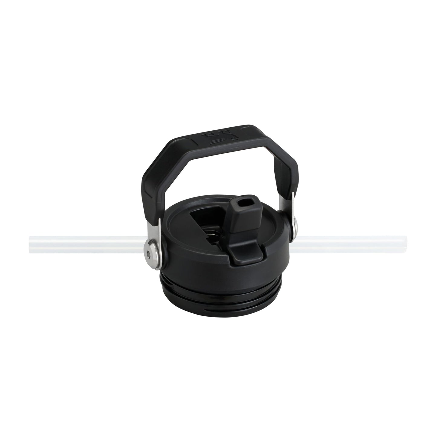 Stanley 1913 Flip Straw drinking bottle with straw 0.7L - thermal mug cools for 10 hours - ice cold for 3 days - BPA-free - leak-proof - for cup holders - dishwasher safe - black - 10-11283-143