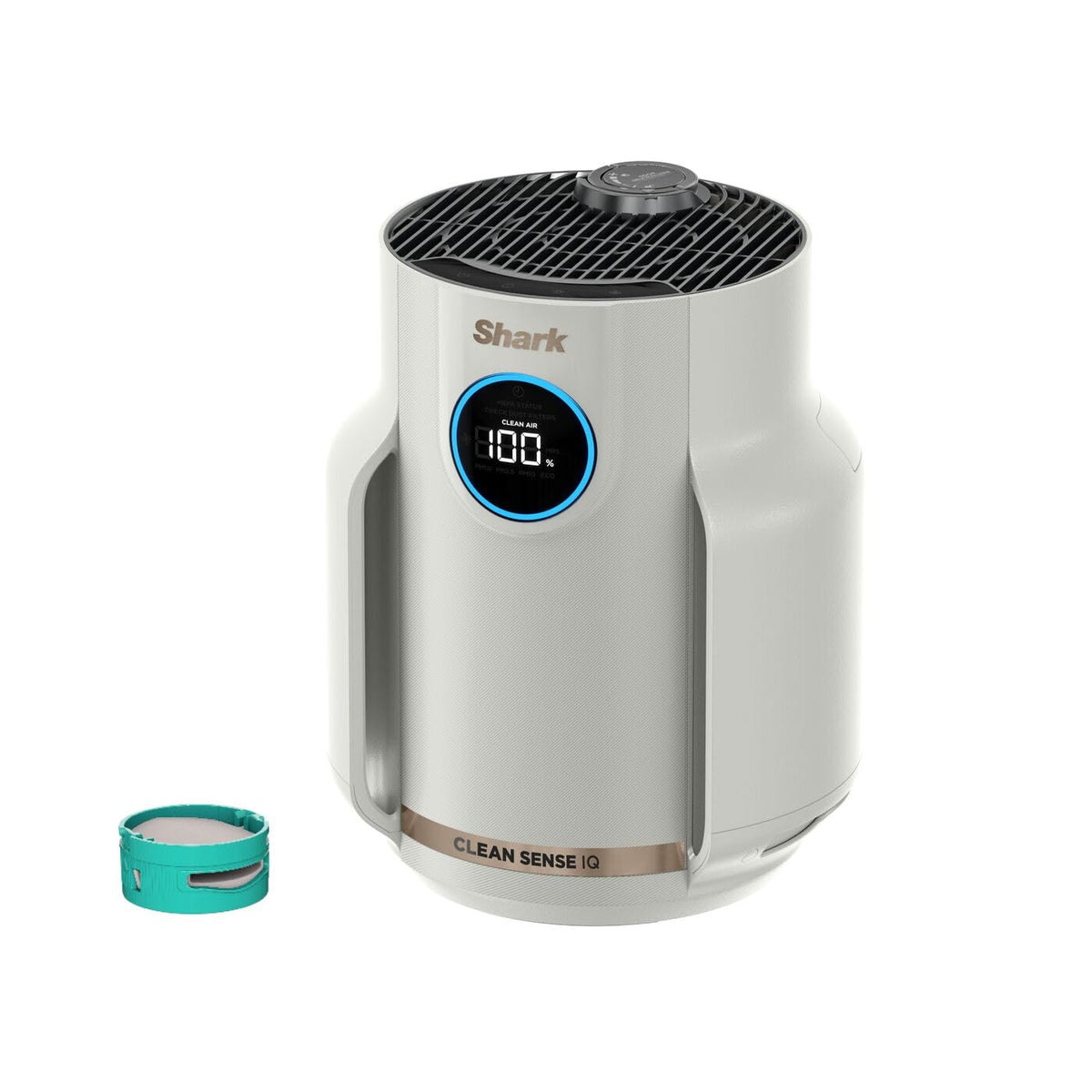 Shark NeverChange purificator de aer pentru alergici, filtru HEPA, Dove HP072EU