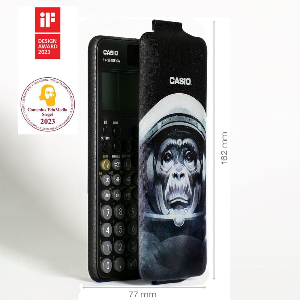 Casio ClassWiz fx-991DE CW Space Monkey FX-991DEX-CASE-MK-E