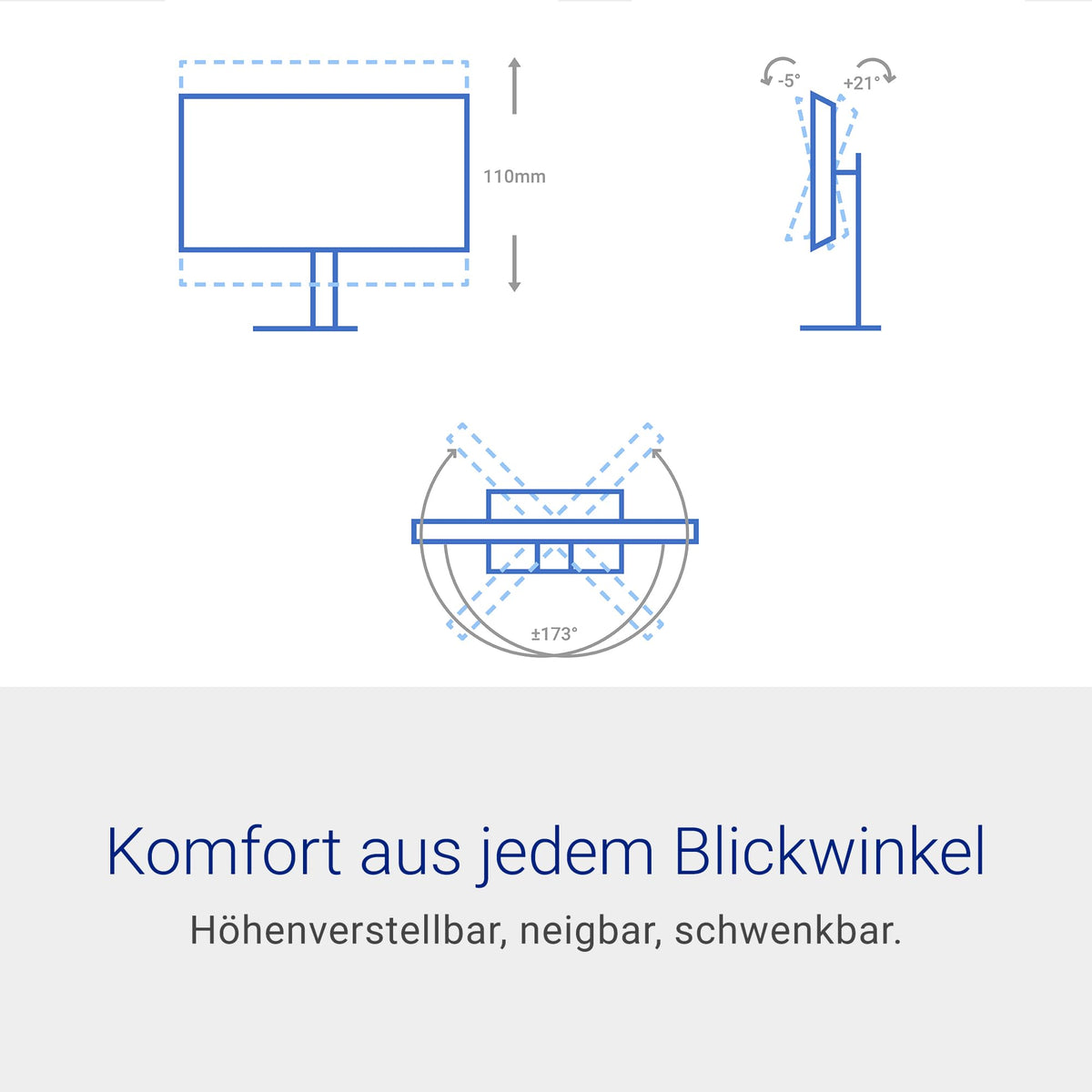 Dell 27 Monitor - SE2726HS, Full HD (1920x1080), 144Hz, IPS, 1ms MPRT