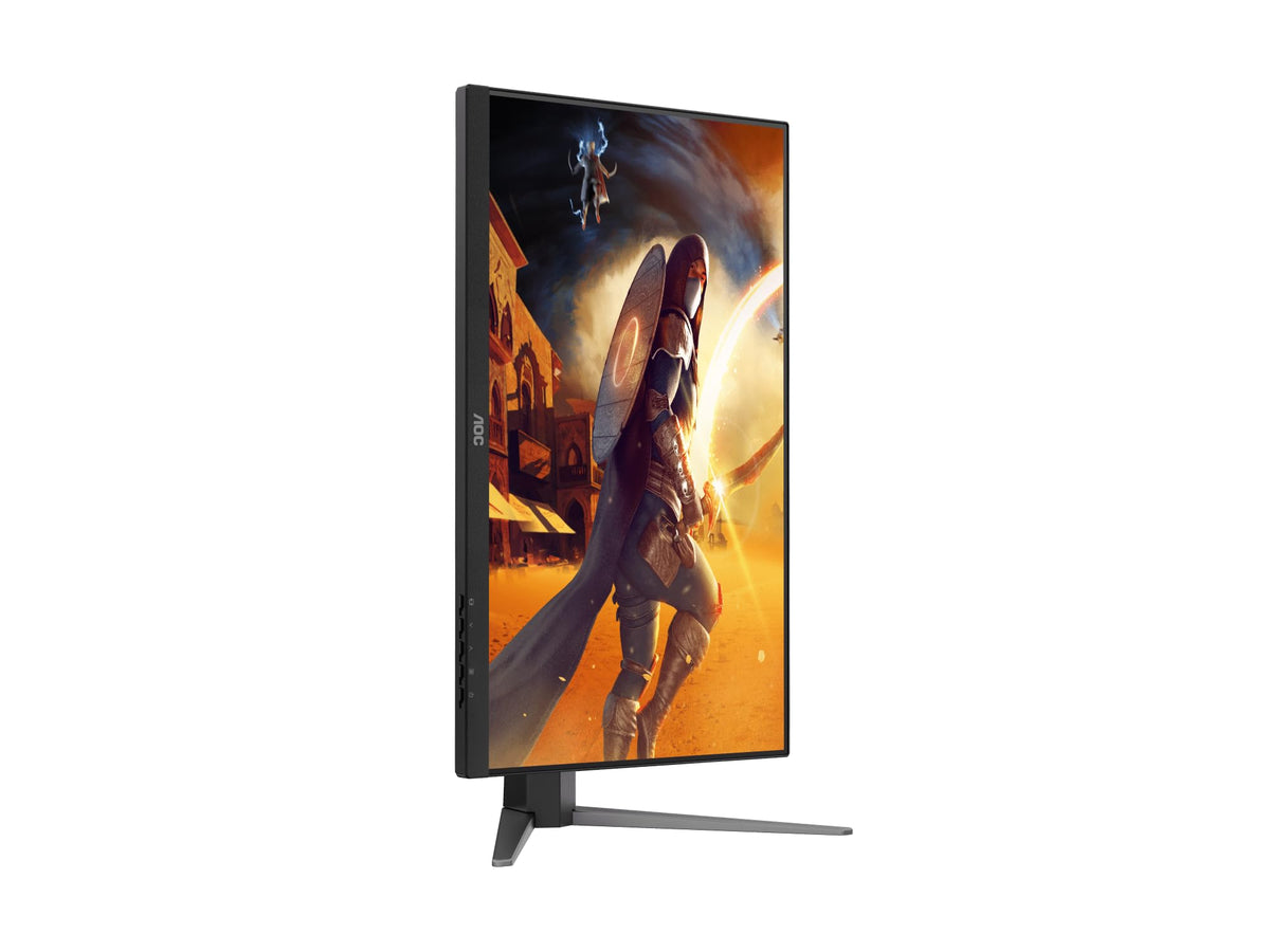 AOC Q27G4ZD Monitor de gaming de 27 inch WQHD cu Hub USB, 280Hz, panou QD-OLED, 0.03ms GtG, HDR400 TrueBlack, compatibil G-Sync, ajustare pe înălțime, (2560x1440 HDMI 2X 2.1 DP 1x 1.4) Negru