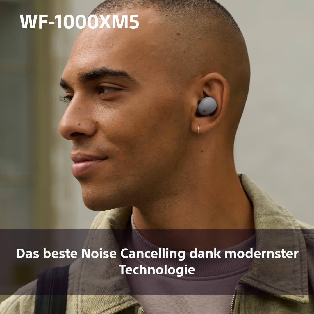 Sony WF-1000XM5 Wireless Noise Canceling Headphones, Bluetooth, In-Ear Headphones, Microphone, Up to 24 Hours Battery Life, Quick Charge Function, IPX4, iOS & Android Compatible - Pink - WF1000XM5P.CE7