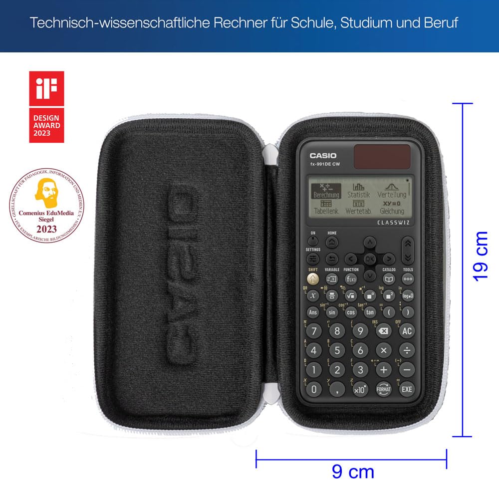 Casio FX-991DE CW ClassWiz technisch wissenschaftlicher - FX-991DECW-CASE-BKWE