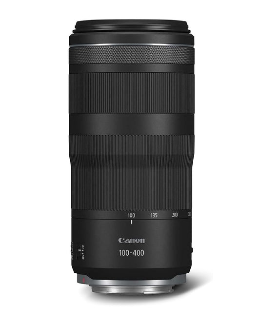 Canon RF Obiectiv 100-400mm F5.6-8 IS USM – Tele-Zoom cu stabilizator de imagine de 5,5 trepte pentru sport și natură | Compatibil cu sistemul EOS R - 5050C005