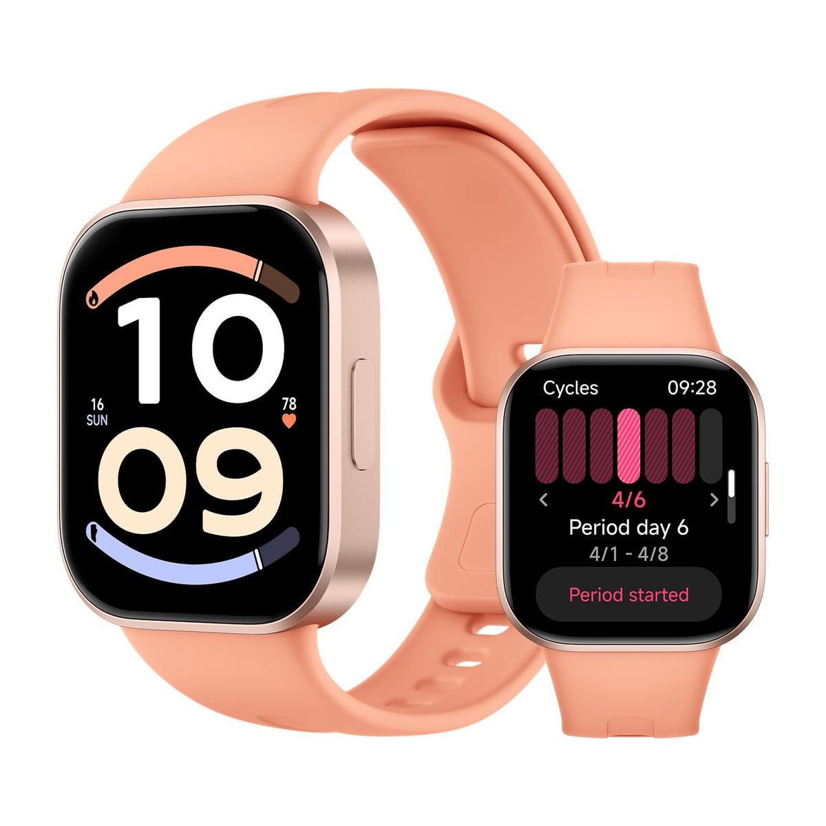 Xiaomi Redmi Watch 6 Active, Fitness tracking, 18 Days Battery, Orange - BHR09CYGL