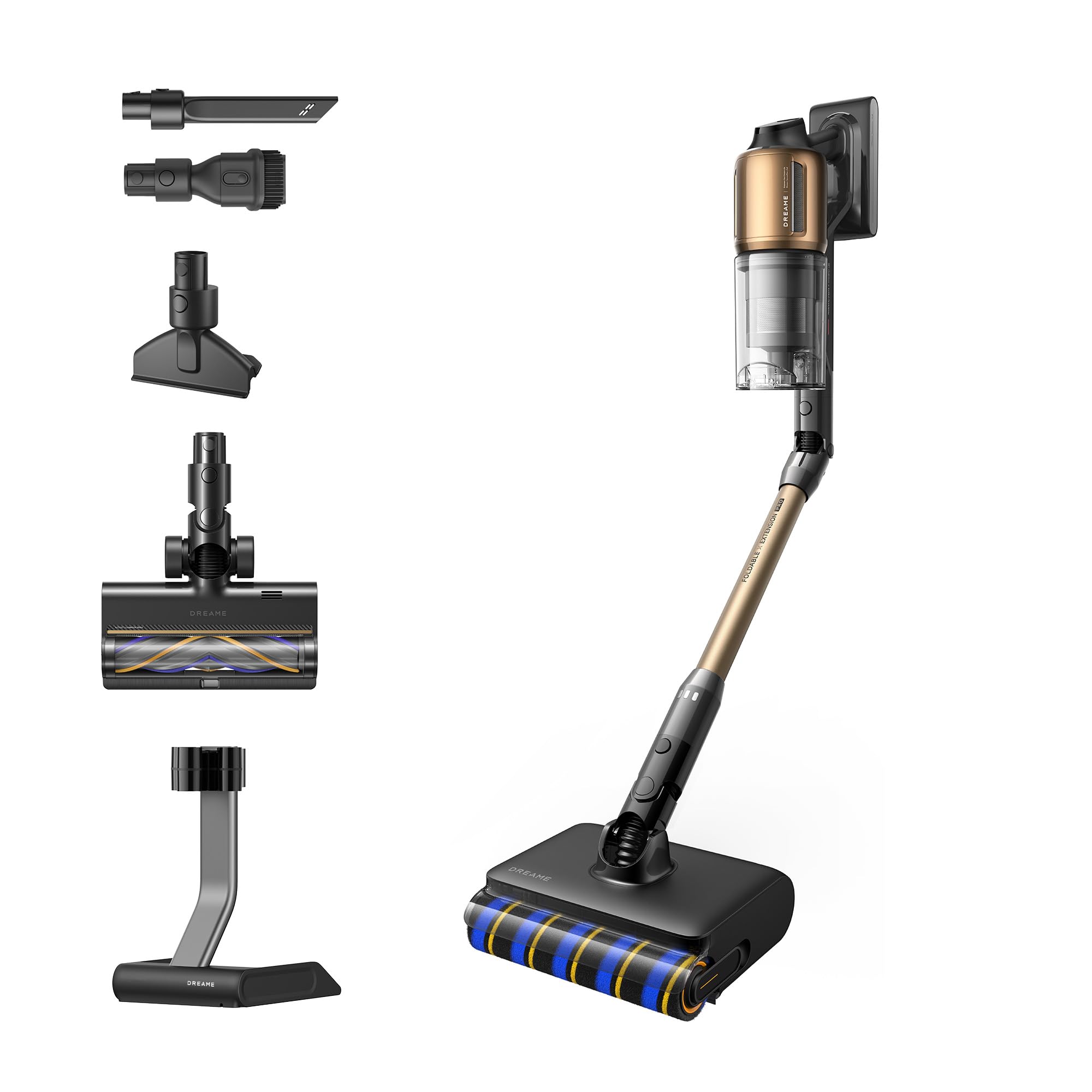 dreame Z30 Pro Aqua-A cordless vacuum cleaner for wet cleaning, wet and dry cleaning, self-cleaning with hot air, 90° bendable, anti-tangle hair cutting, 855 W, 28,000 Pa - VZV66C