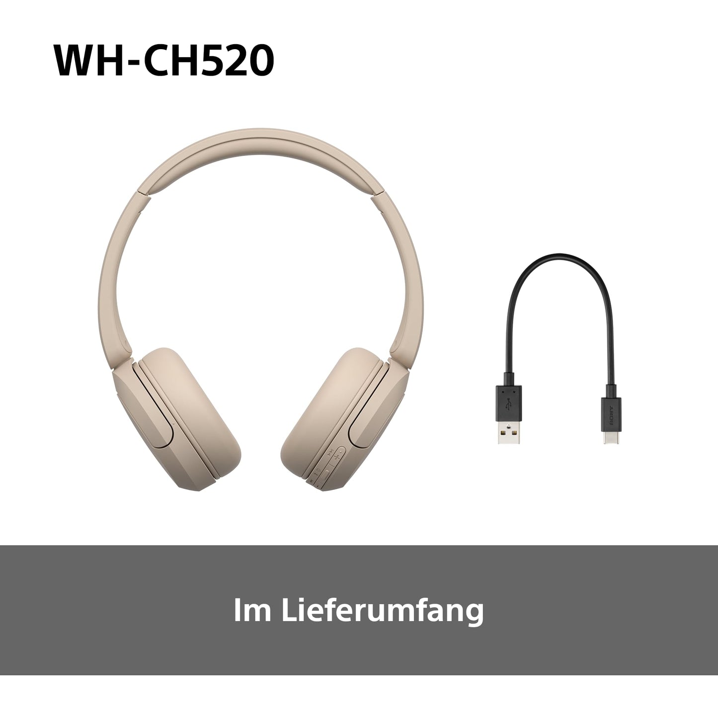 Sony WH-CH520 Beige