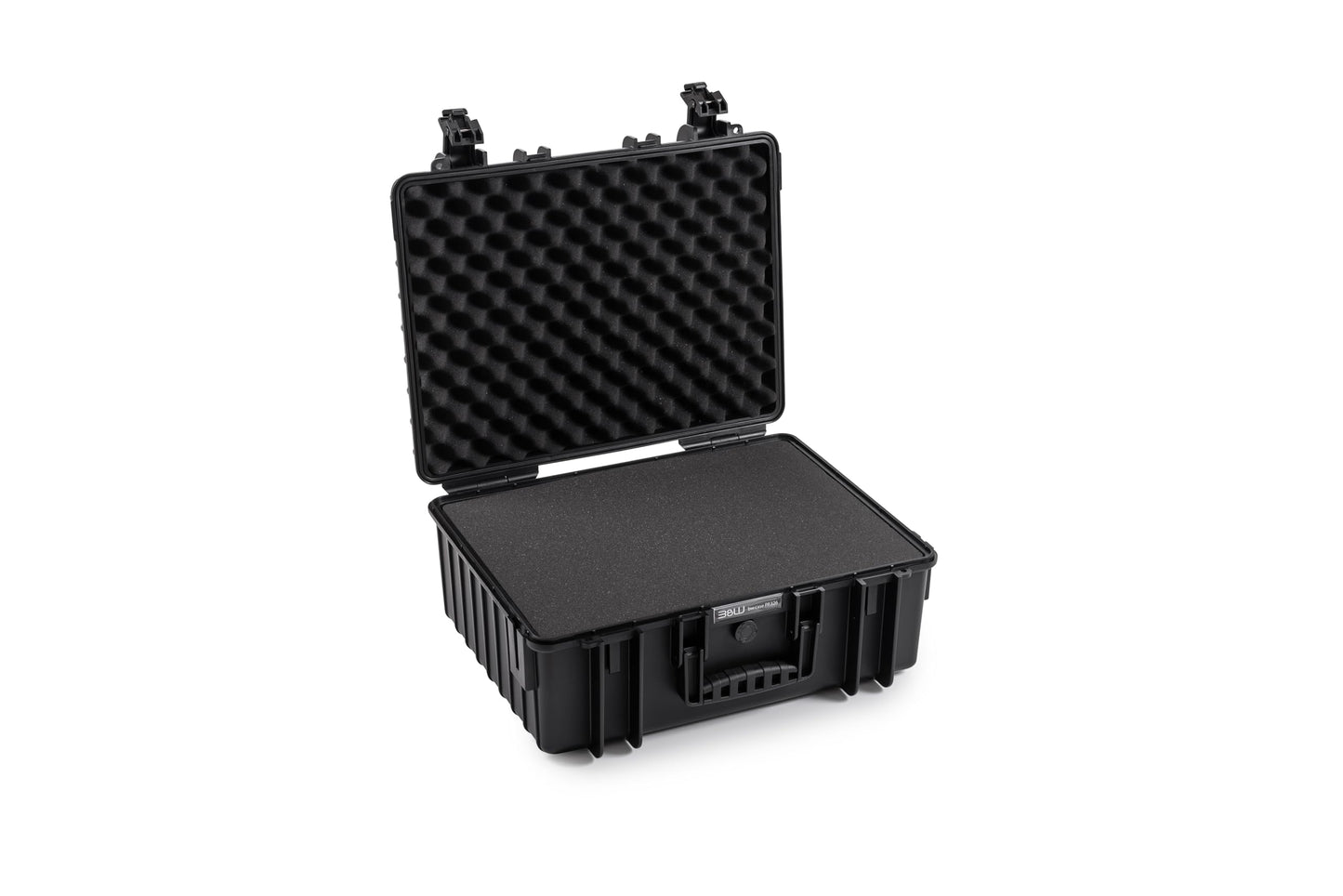 B&W International multi-purpose case Outdoor 6000 (PP.326) black - with cube foam - waterproof (IP67), dustproof, impact-resistant, extremely robust - 6000/B/SI