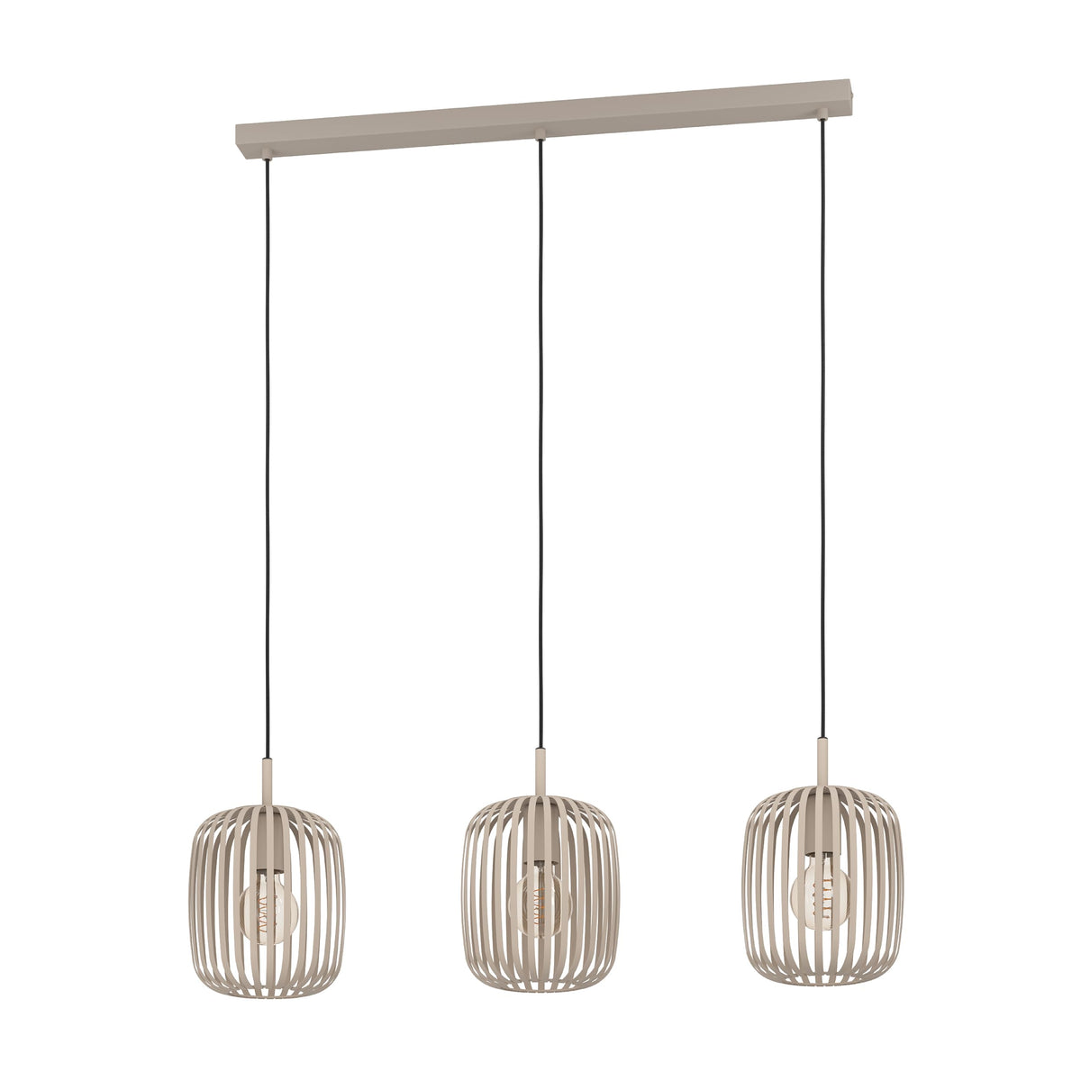 EGLO Pendant Lamp Romazzina, Dining Table 3-Light Pendant - 900497