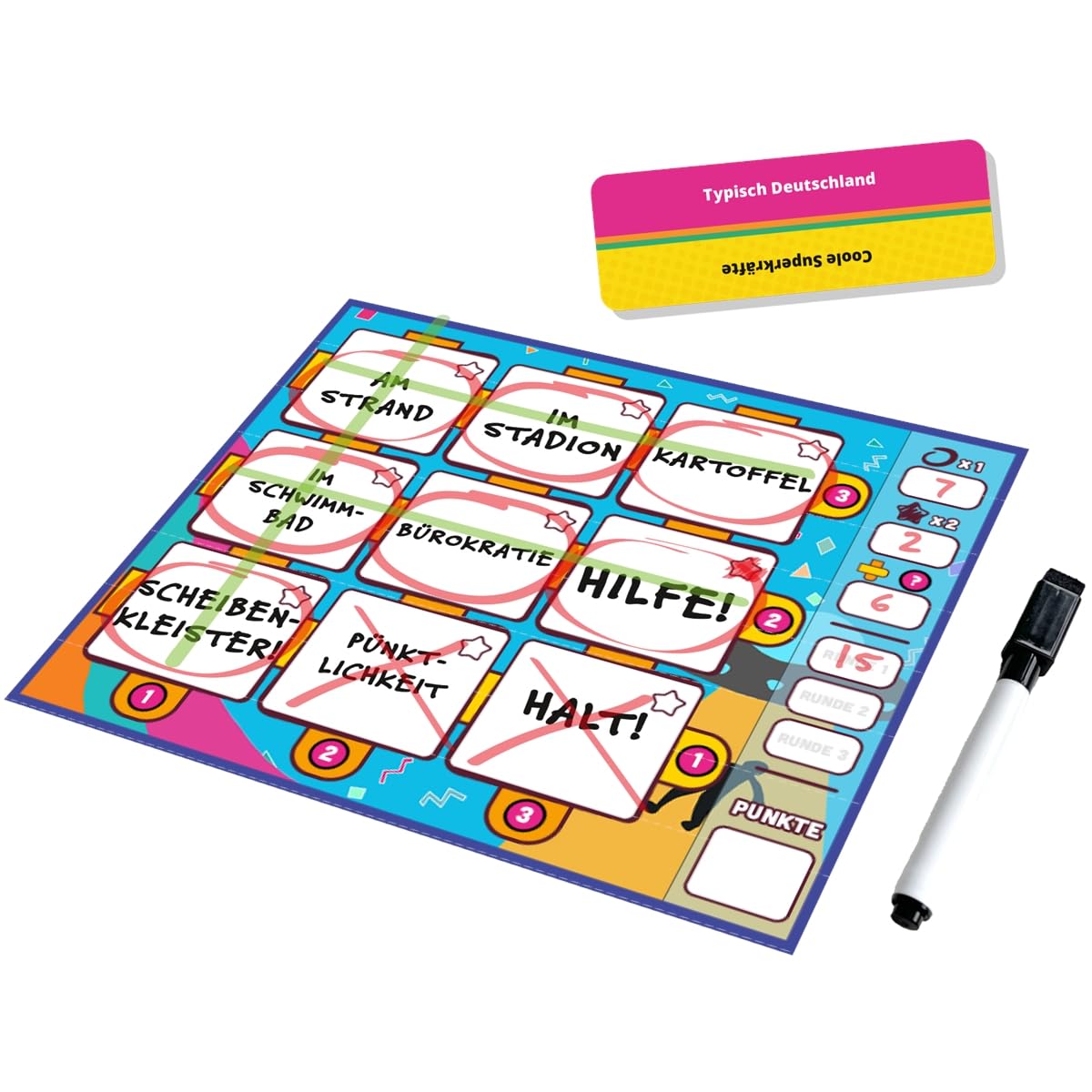 Game Factory 646031 Ditto, the wordy party game for 3 to 7 players