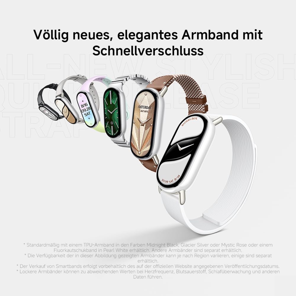 Xiaomi Smart Band 10 Ceramic Edition Pearl White