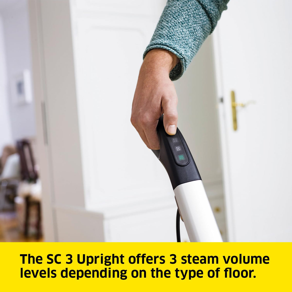 Kärcher Steam Cleaner SC 3 Upright EasyFix, Heating Time: 30 sec - 1.513-530.0