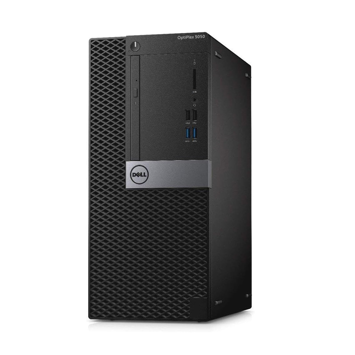 Dell Optiplex 5050 Mini Tower Desktop PC, Intel Core i5-6500, 16 GB RAM, 256 GB SSD, WLAN, Bluetooth, US Layout, Windows 11 Pro (Refurbished)