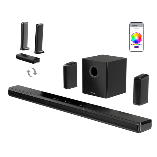 ULTIMEA Apollo S90 9.1 Soundbar for TV devices, surround sound system - U3820