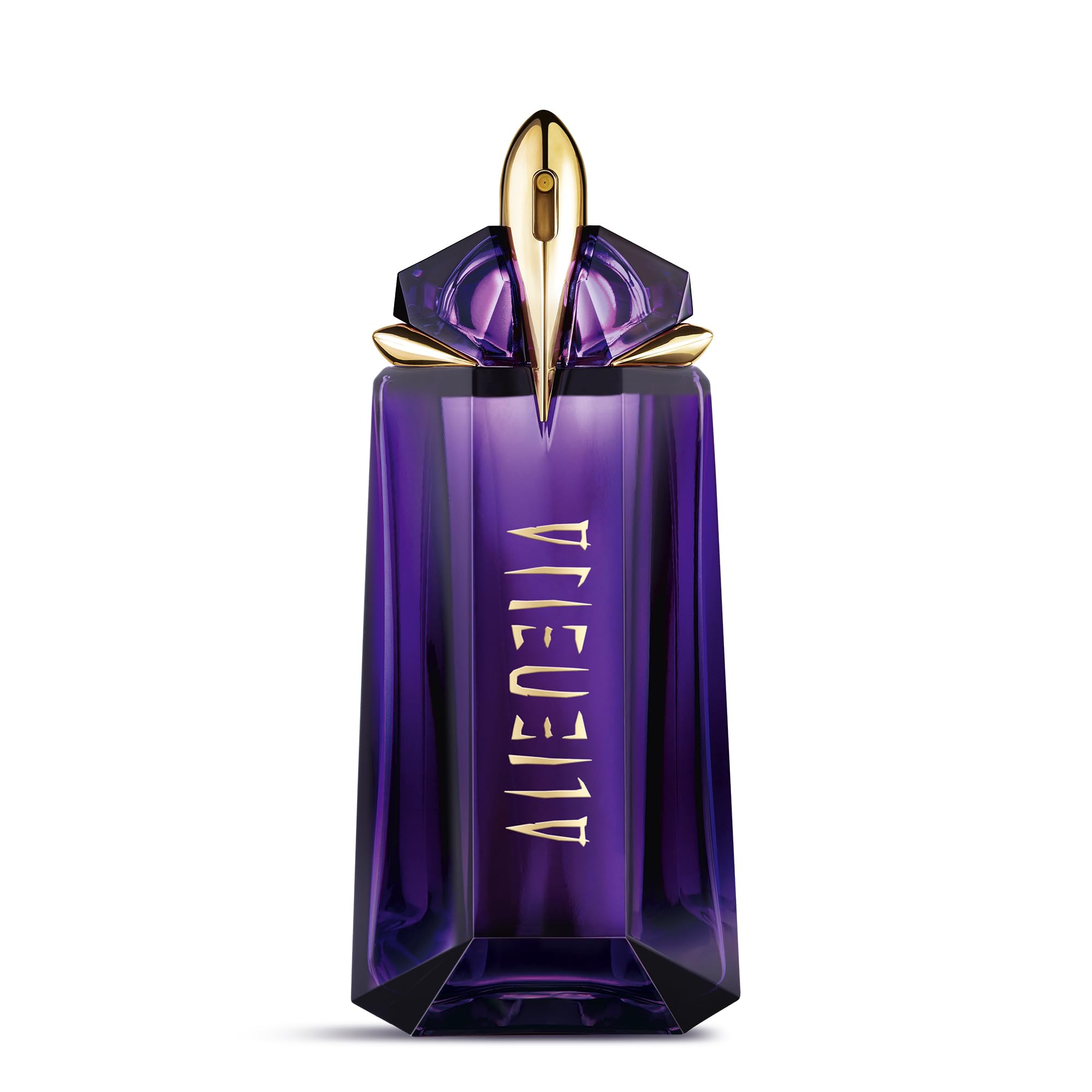 MUGLER Alien Eau de Parfum for women, woody-floral perfume smells of amber, extraordinary fragrance spray, refillable - 3439602802113