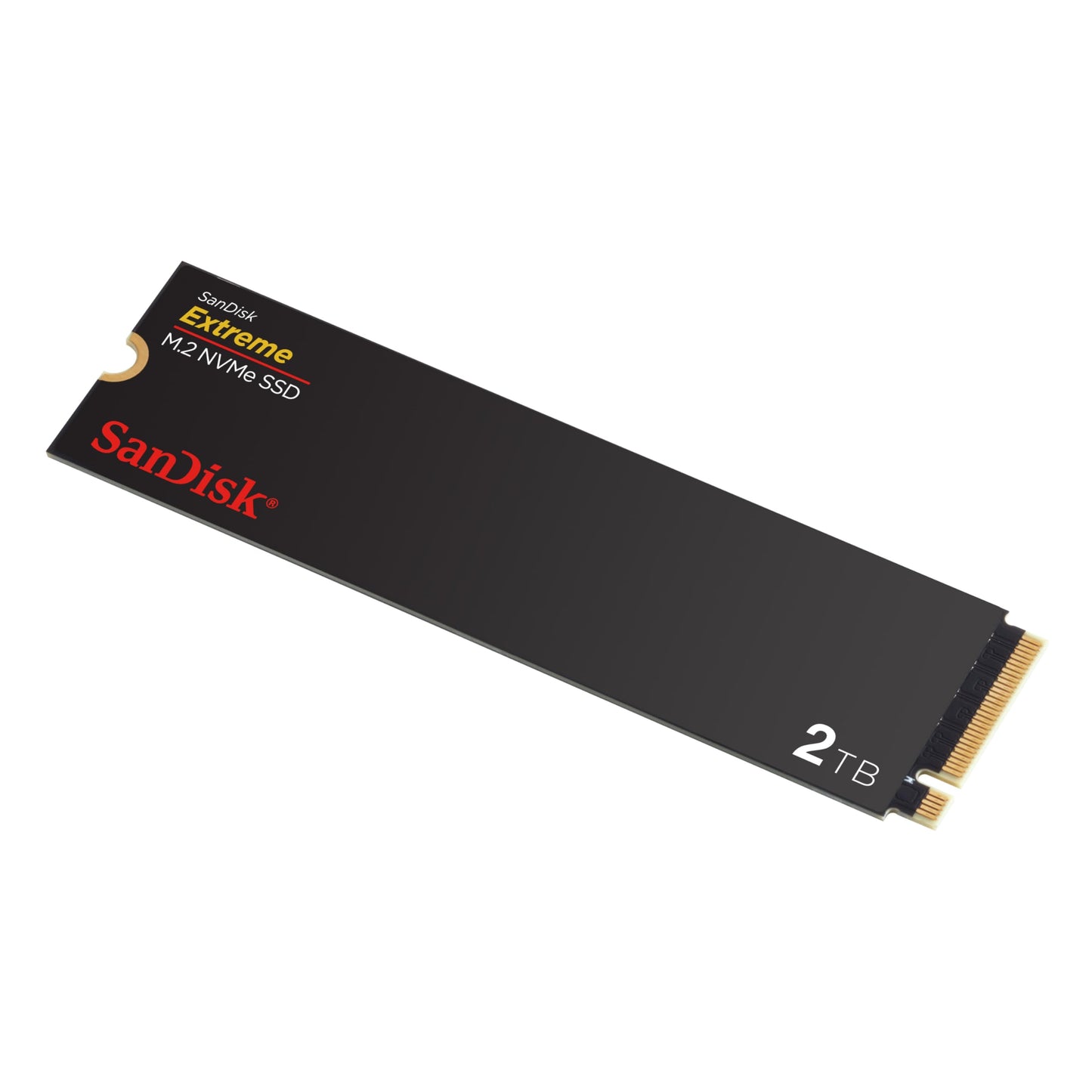 SanDisk Extreme M.2 NVMe SSD 2 TB (Internal SSD, PCIe Gen 4.0, up to 5,150 MB/s, nCache technology, 5 year warranty) - SDSSDX3N-2T00-G26