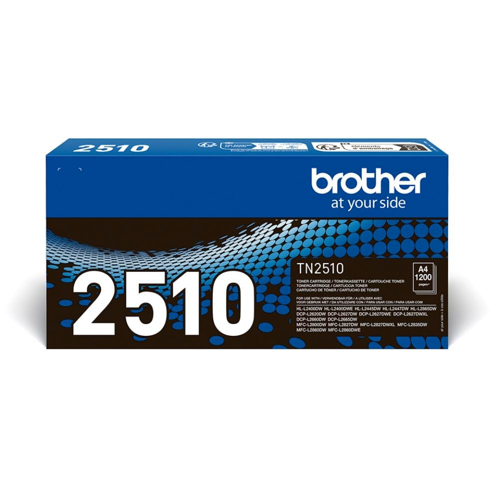 Brother Original TN-2510 Black Toner Cartridge