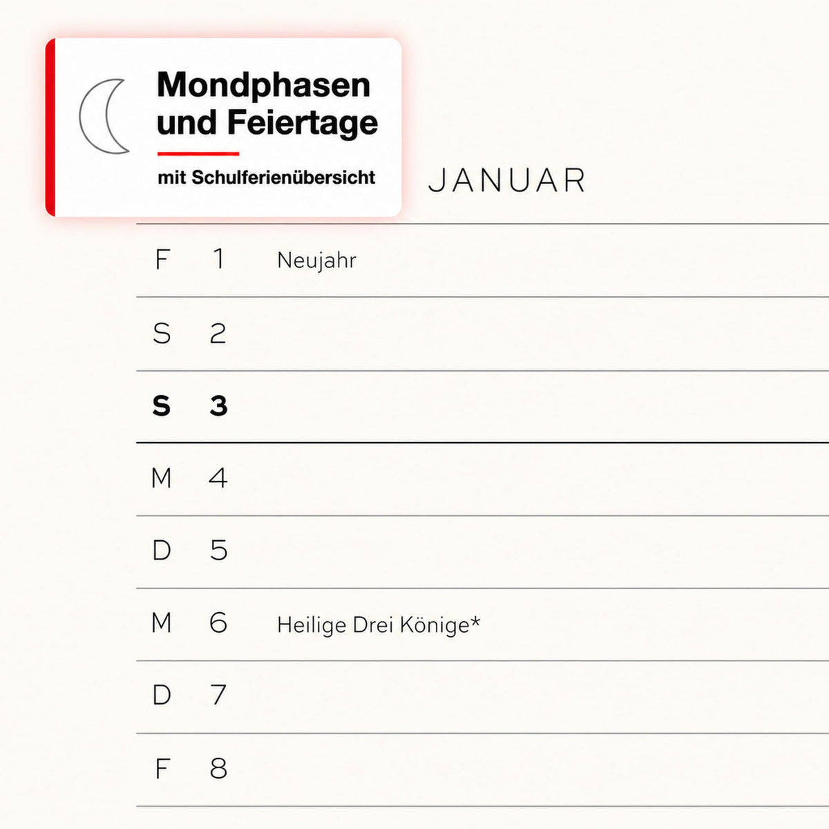 LEUCHTTURM1917 Weekly Calendar 2027 Composition (B5) with Notebook - German Diary, Sage, January-December 2027, Weekly Overview on the Left + Notes Page on the Right - 400042