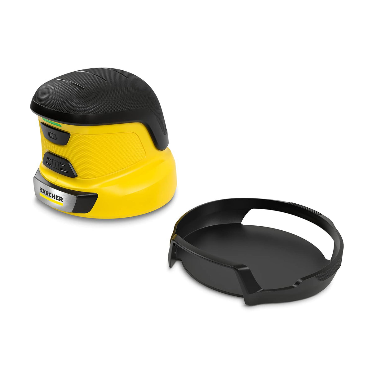 Kärcher EDI 4 – Electric Ice Scraper with Rotating Disc – Time-Saving, Effortless Ice Removal, Yellow - 15989000