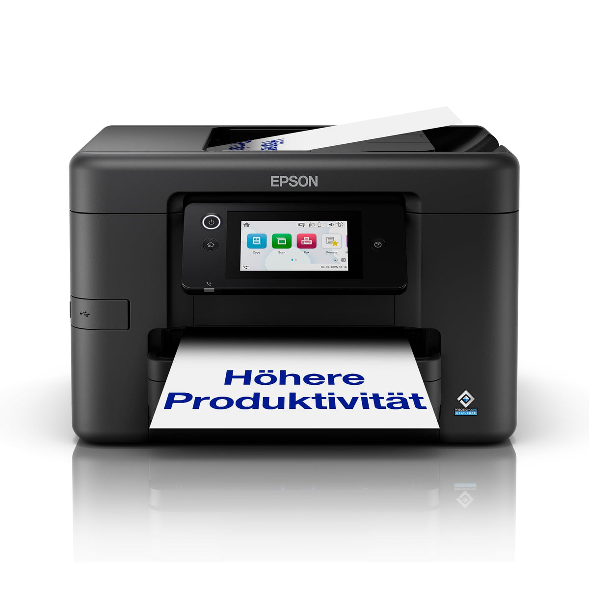 Epson Workforce Pro WF-4920 Inkjet Printer | SOHO Use | WiFi and Ethernet | A4 | Print, Copy, Scan, Fax | 10.9 cm Touchscreen | Automatic 35-Sheet Document Feeder