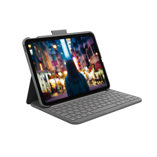 Logitech Slim Folio Keyboard Case for iPad (10th Generation and A16) - 920-011423