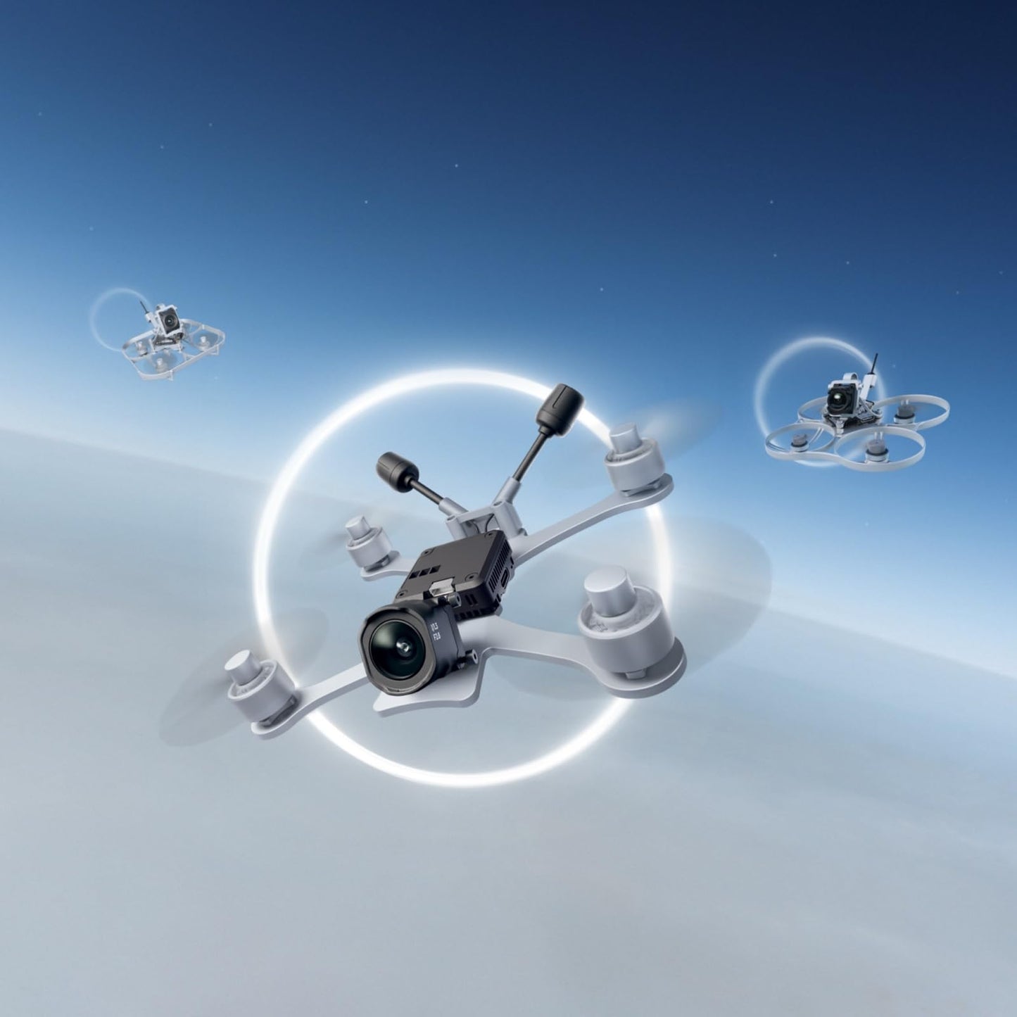 DJI O4 Wide Air Unit for FPV drones, 159° ultra-wide field of view, digital transmission system, 20ms low latency, 10km maximum range, 4K/60fps video recording, 1080p/100fps live view - 6937224157644