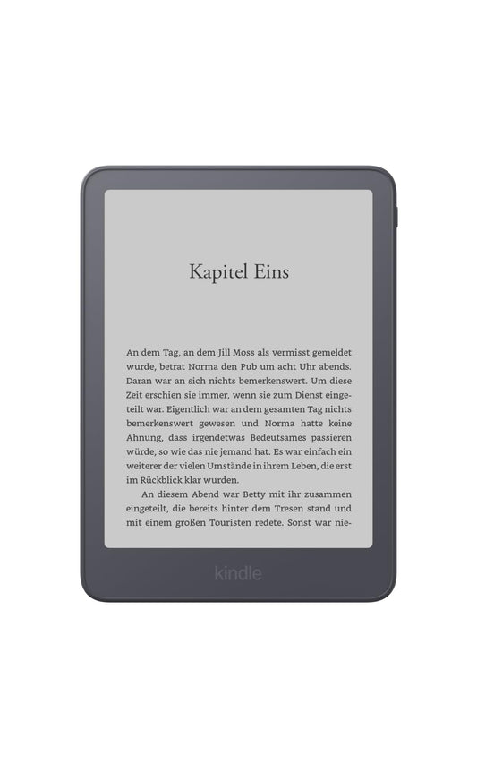 Amazon Kindle Paperwhite 16 GB (latest generation), now thinner and lighter, 7-inch display, adjustable color temperature, ad-free - Graphite - Z4P32D