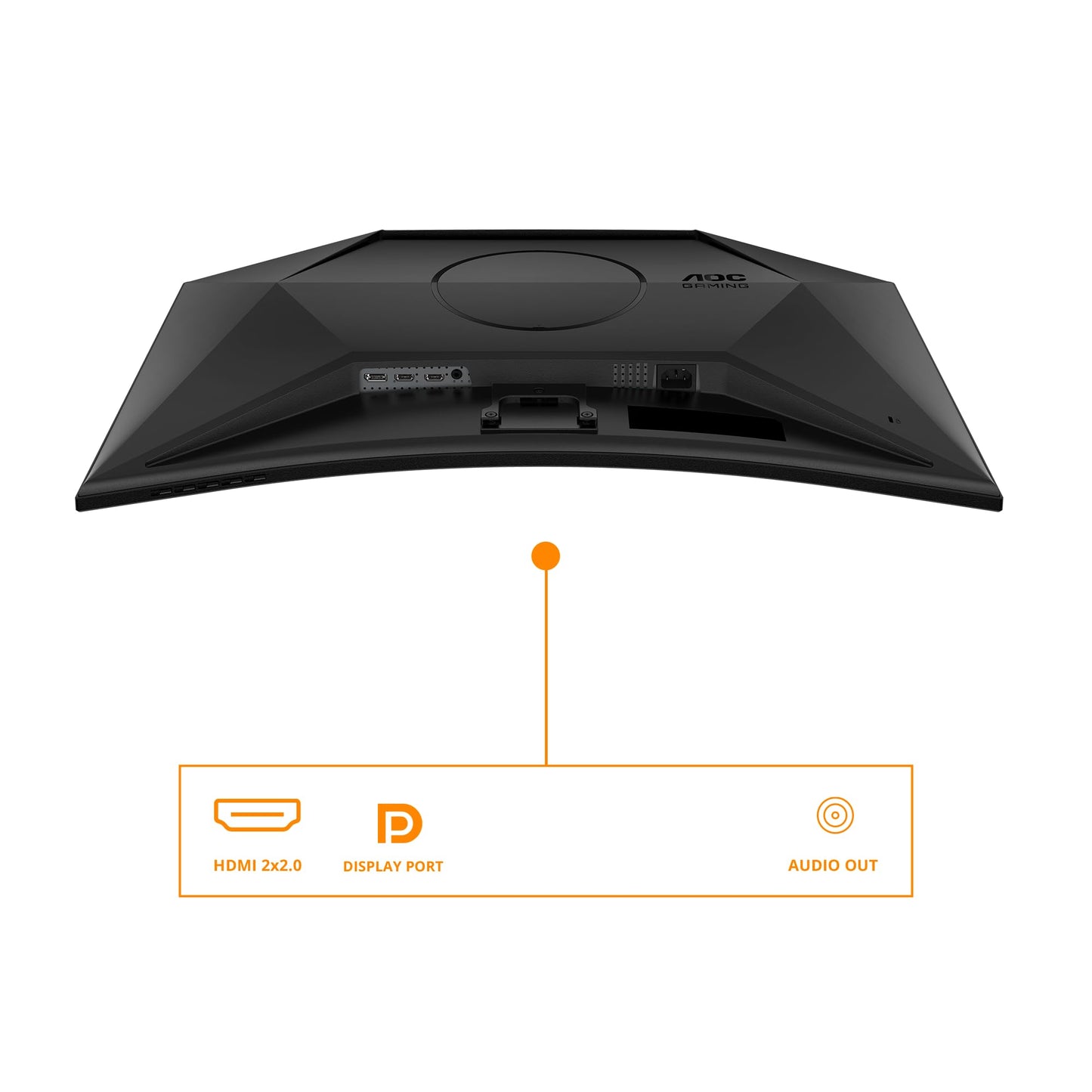 AOC C27G4ZXE 27 inch curved, FHD gaming monitor, 280Hz, Fast VA panel, 1ms GtG, HDR10, FreeSync Premium, (1920x1080 HDMI 2X 2.0 DP 1x 1.4) black