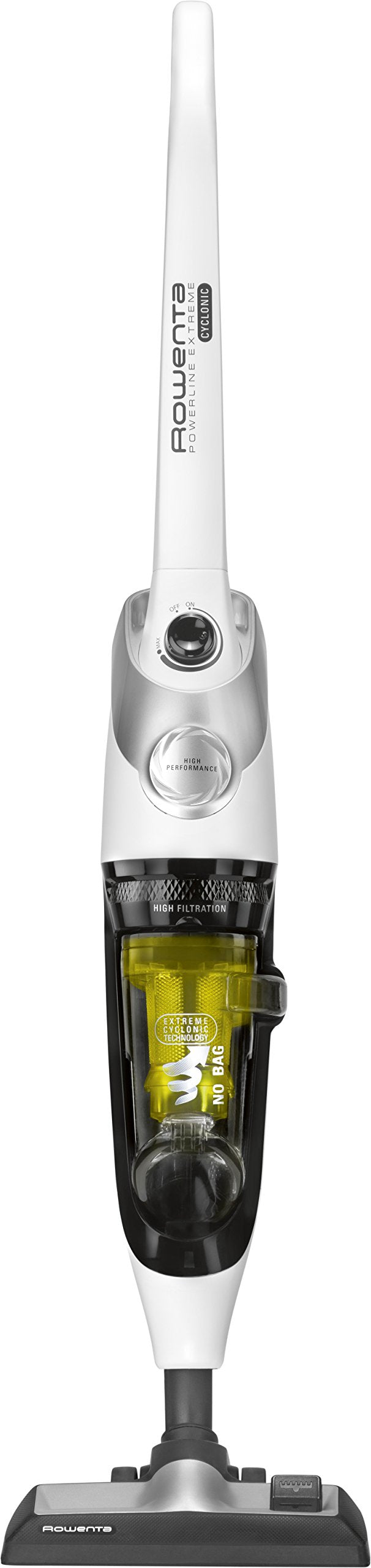 Rowenta, RH8147WA Powerline Extreme Cyclonic, bagless vacuum cleaner with cord, cyclone technology, power: 750 W, capacity: 0.9 liters