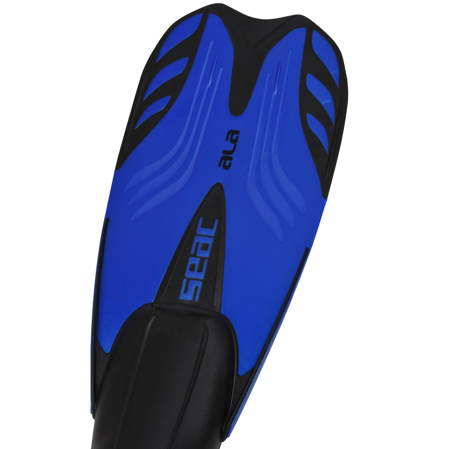 Seac ALA, fins with closed foot section, ideal for snorkeling and swimming, BLUE metal, 44/45 - 0710033180491A