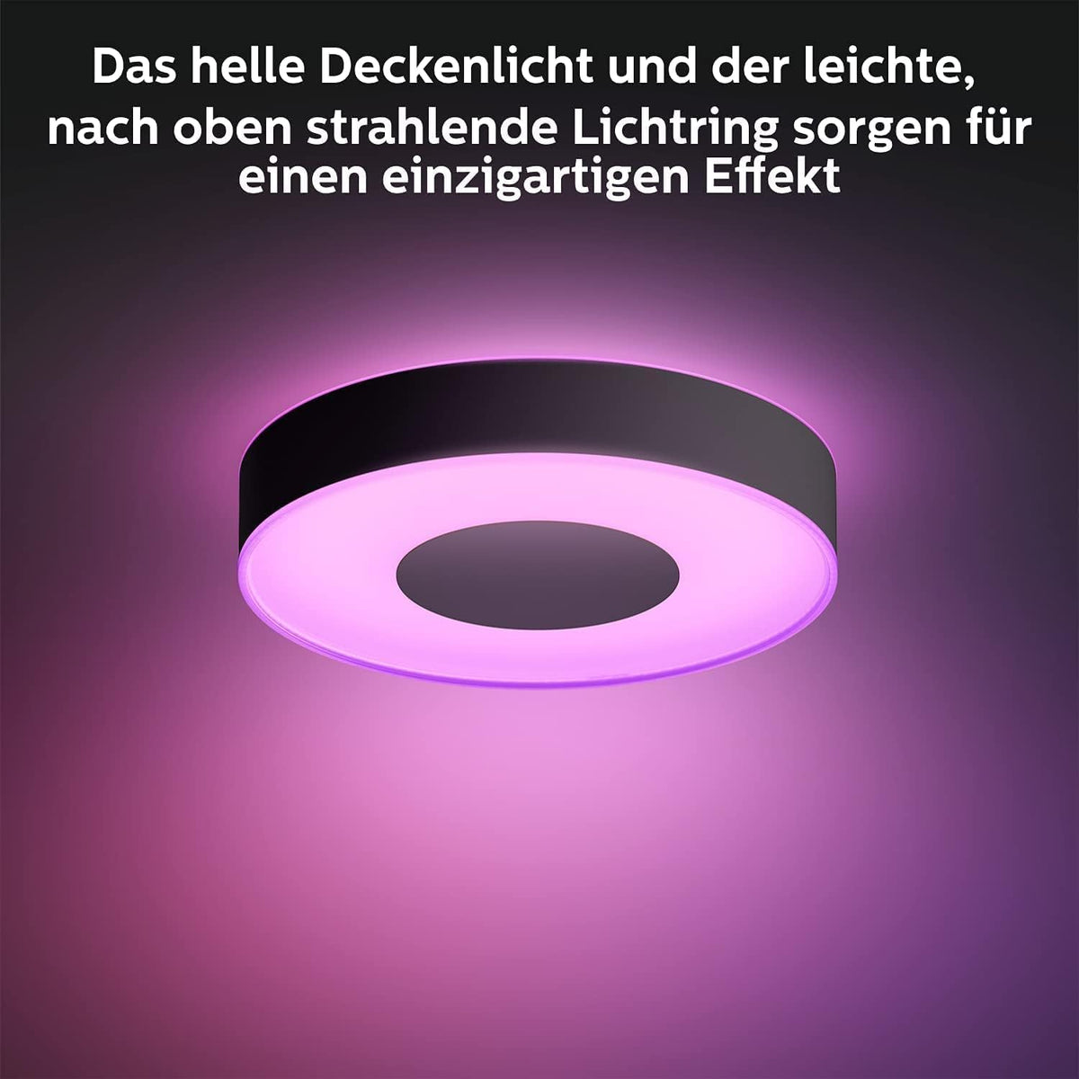Philips Hue Infuse Plafonieră, Iluminat interior, M, Negru - 915005997301